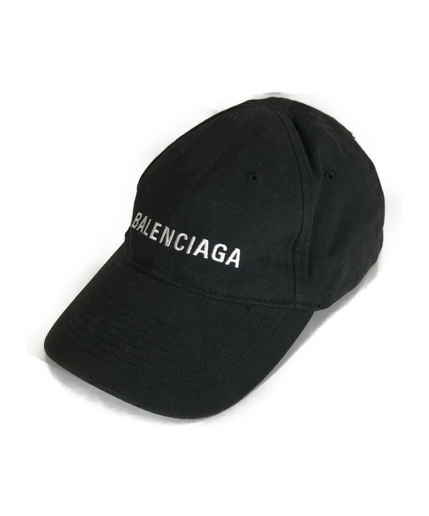 中古・古着通販】BALENCIAGA (バレンシアガ) キャップ ブラック サイズ