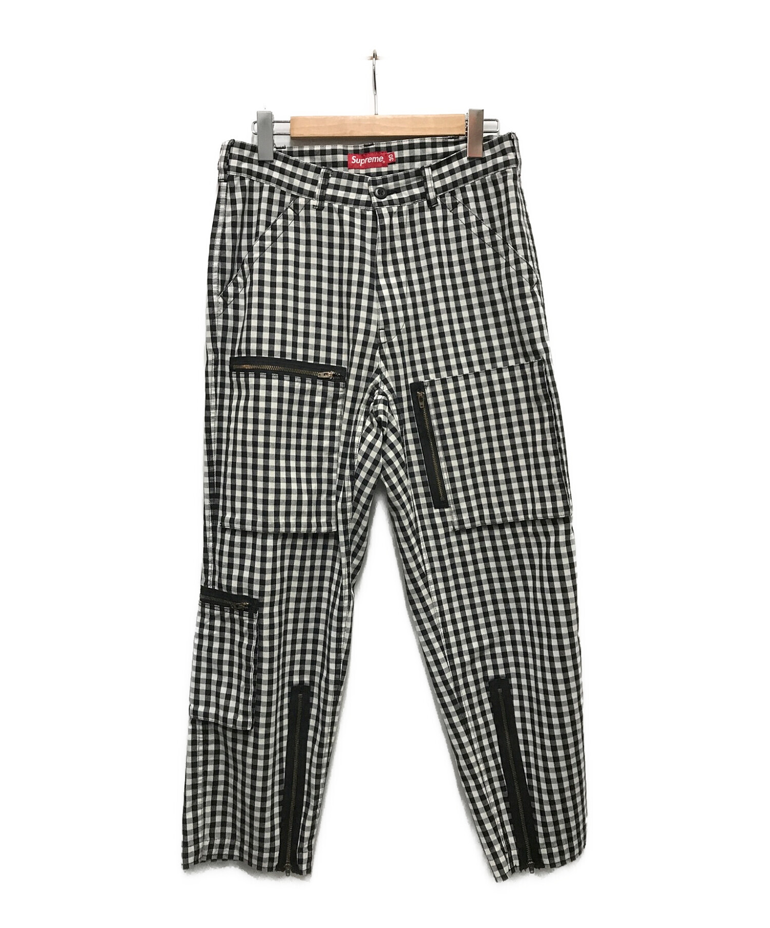 パンツ 30 Supreme Gingham Flight Pant 中古・古着通販】SUPREME (シュプリーム) ギンガムフライトパンツ
