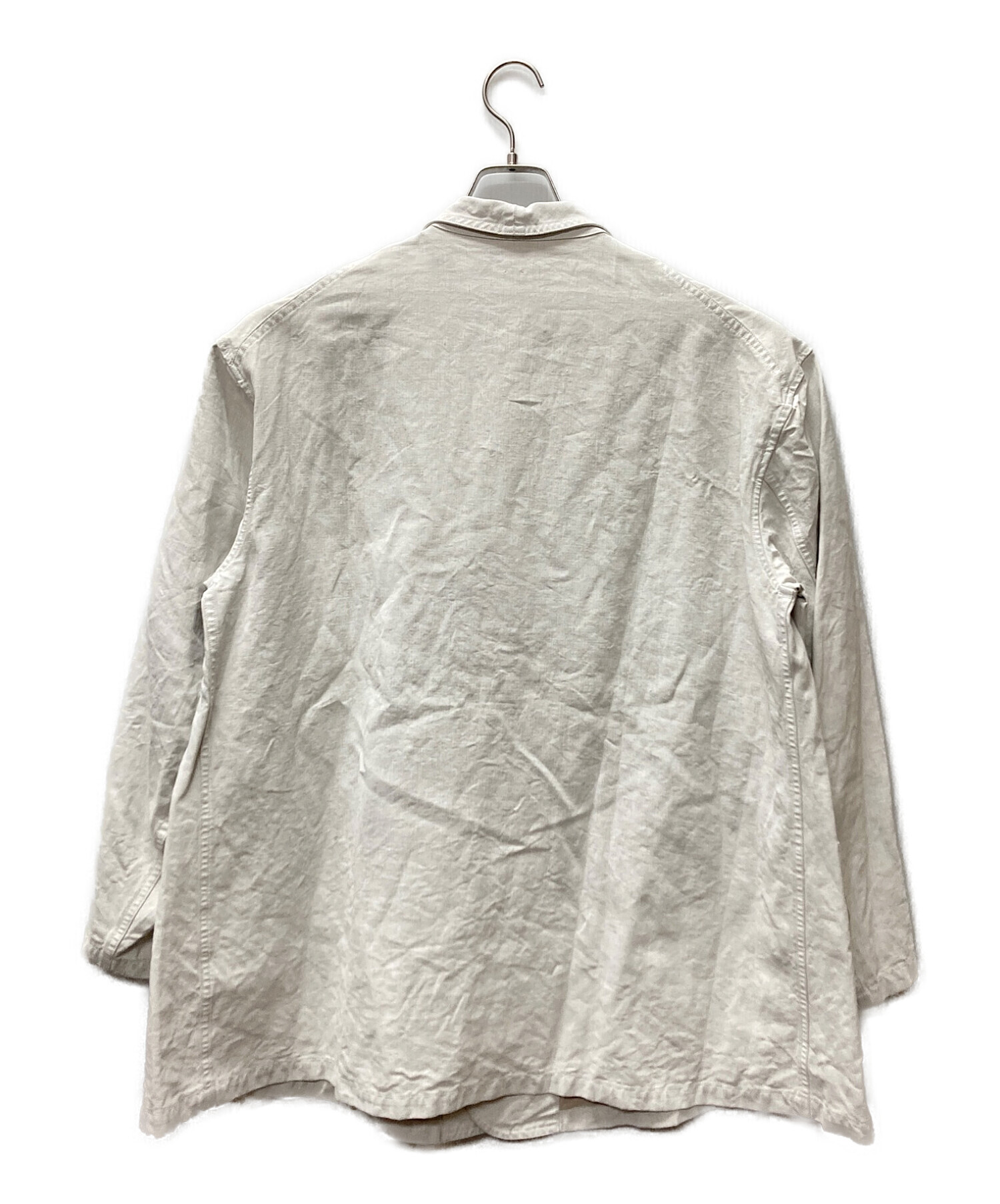 中古・古着通販】OUTIL (ウティ) MANTEAU AZE アイボリー サイズ:L