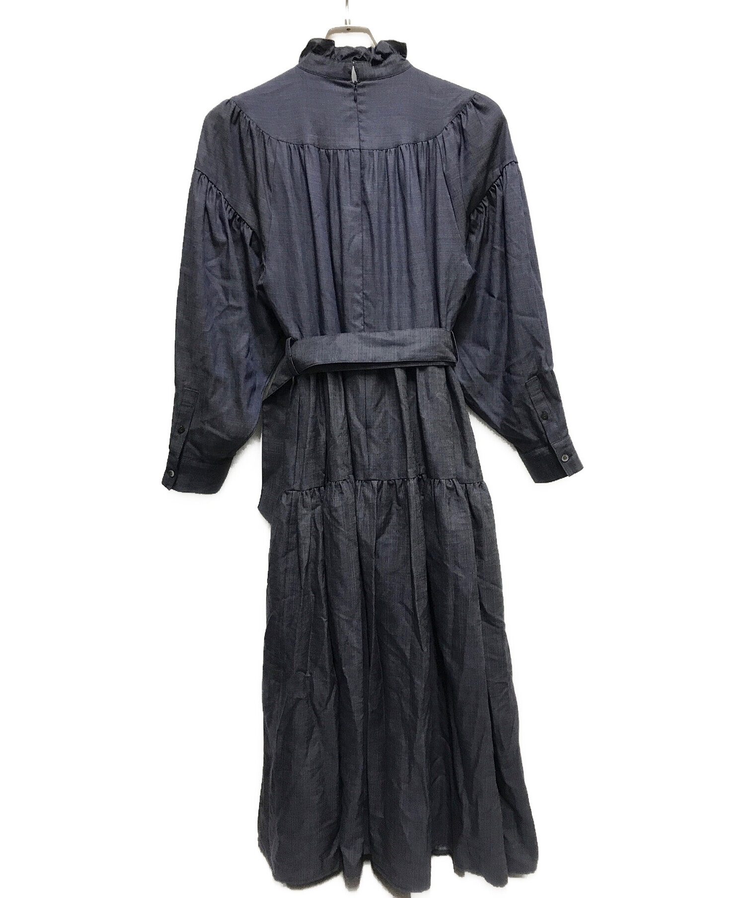 中古・古着通販】ADELLY (アデリー) レースアップティアードワンピース 