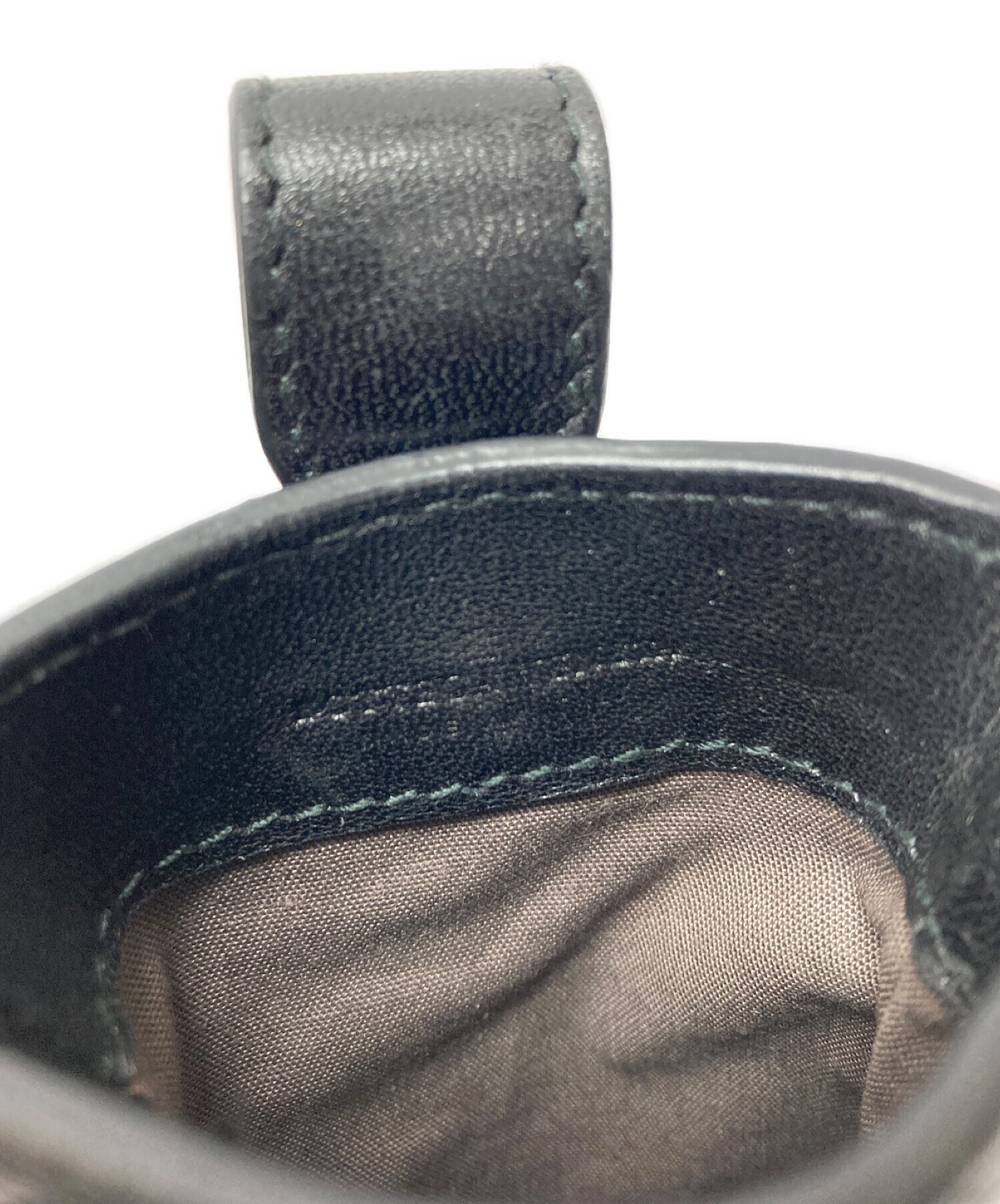 BOTTEGA VENETA ブラックレザーケース　未使用 中古・古着通販】BOTTEGA VENETA (ボッテガベネタ) マルチケース