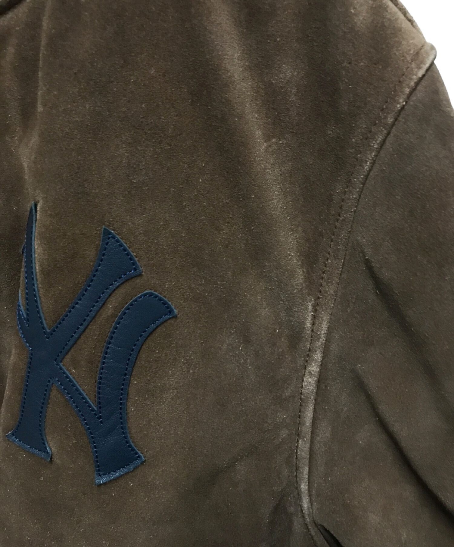 中古・古着通販】KITH (キス) スエードボンバージャケット ブラウン