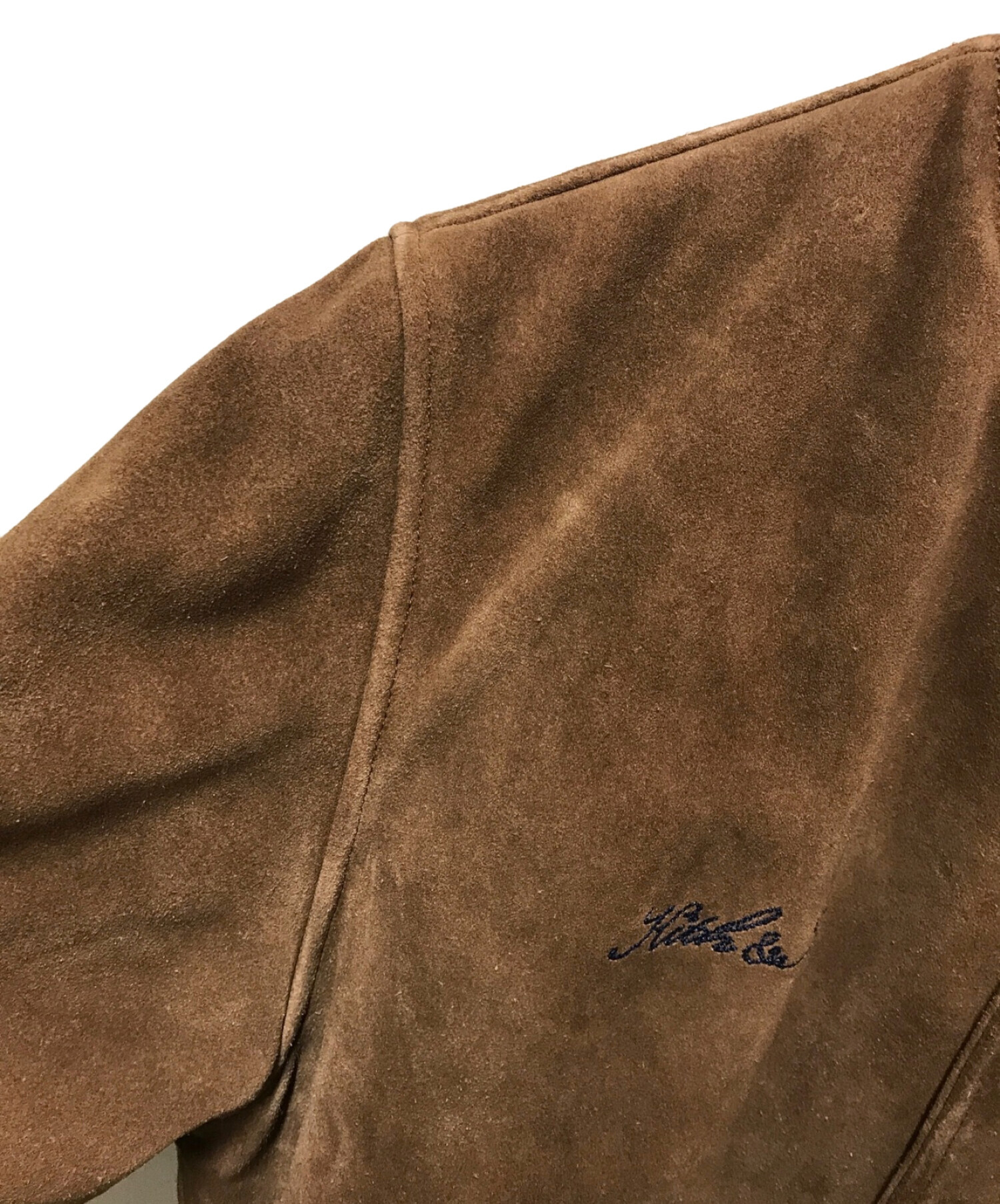 Bonuccih様KITH キスMLB 本革スウェード ボンバージャケット 中古・古着通販】KITH (キス) スエードボンバージャケット ブラウン