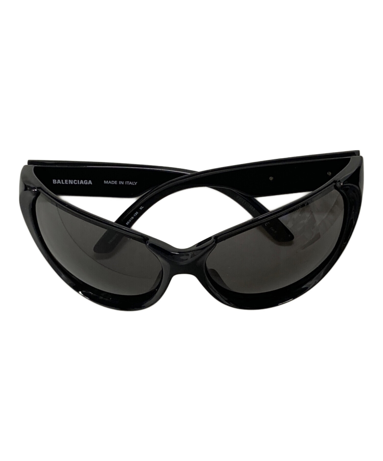 B*u様 【年末セール中】バレンシアガ サングラス 黒 BALENCIAGA 中古・古着通販】BALENCIAGA (バレンシアガ) Xpanderサングラス