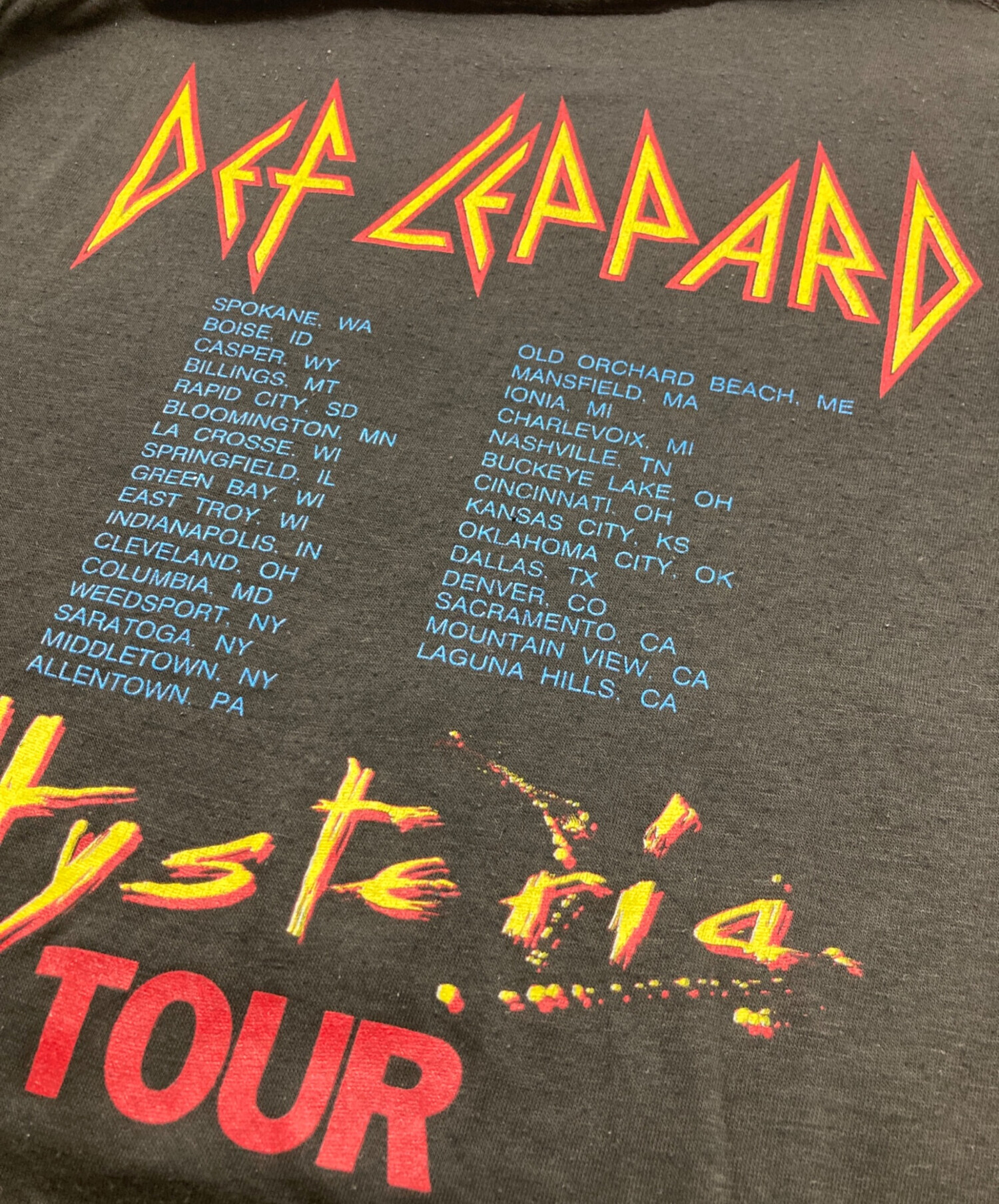 中古・古着通販】DEF LEPPARD (ビンテージ デフレパード) 80`Sバンド 
