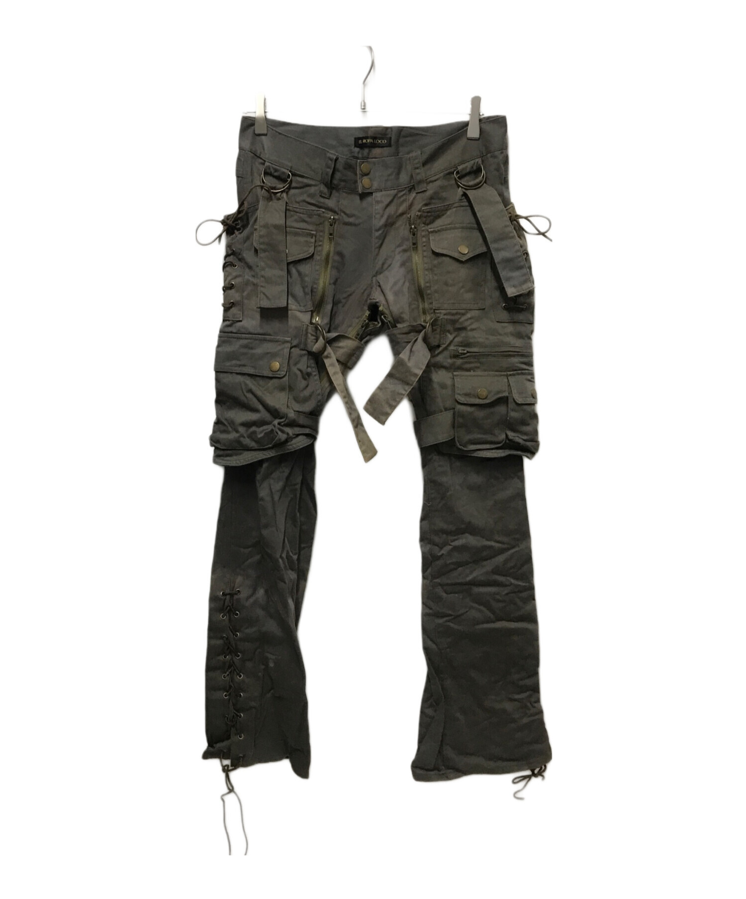 中古・古着通販】EL ROPA LOCO (エルロパロコ) レースアップボンテージ 
