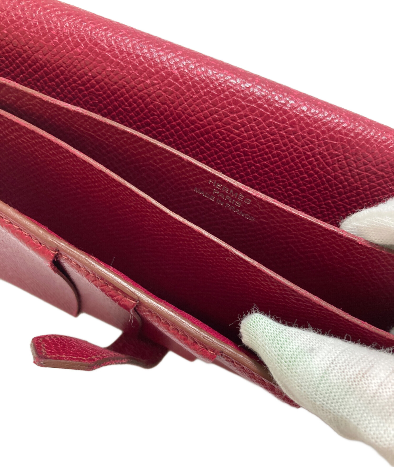 中古・古着通販】HERMES (エルメス) 財布 レッド｜ブランド・古着通販