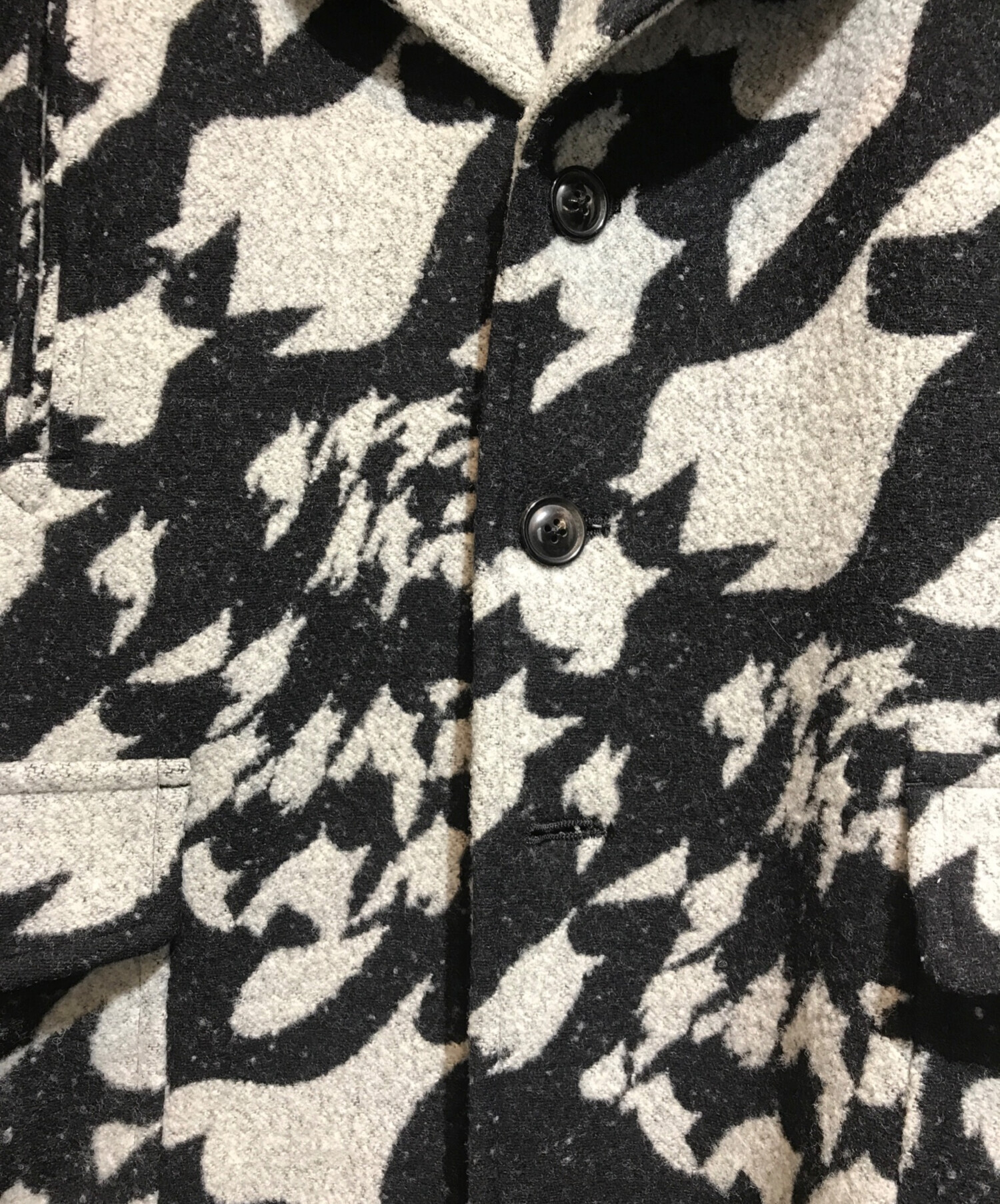 中古・古着通販】SUGARHILL (シュガーヒル) WOOL FLOCK COAT ブラック 