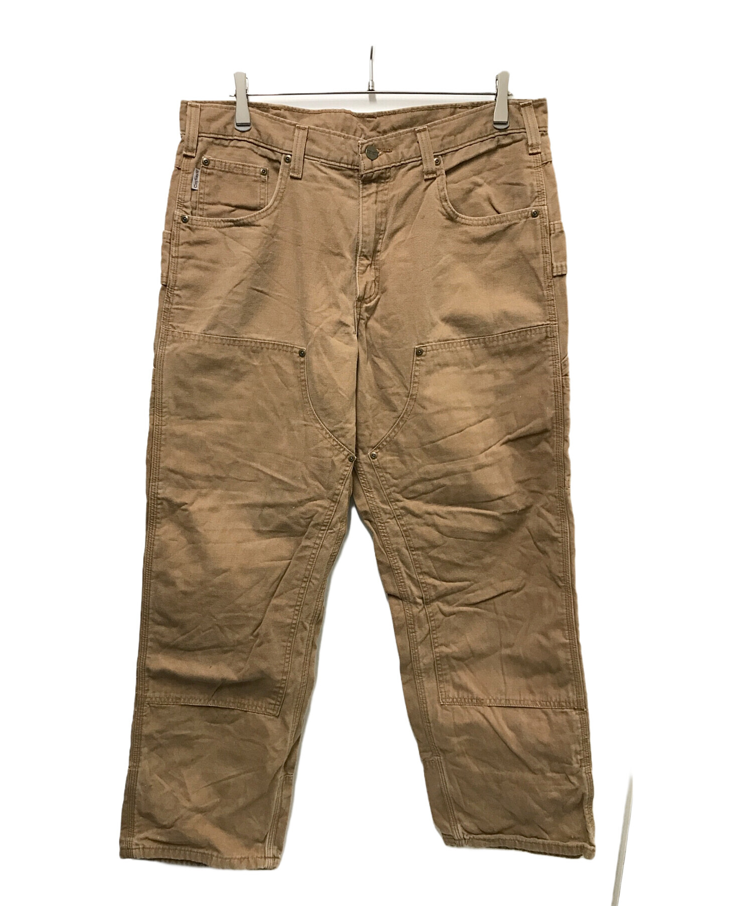 中古・古着通販】CarHartt (カーハート) ダブルニーパンツ ブラウン 中古・古着通販】CarHartt (カーハート) ダブルニーパンツ ブラウン