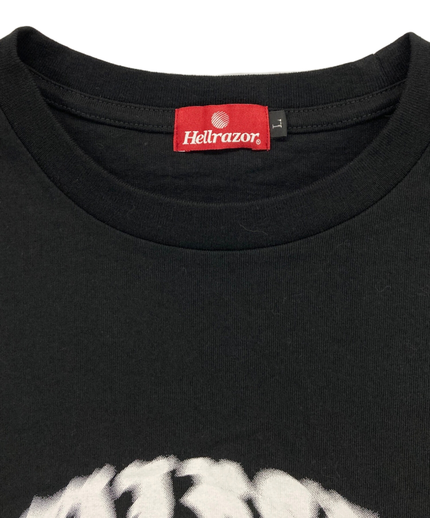 中古・古着通販】HELLRAZOR (ヘルレイザー) SLOW MOTION LOGO SHIRT 