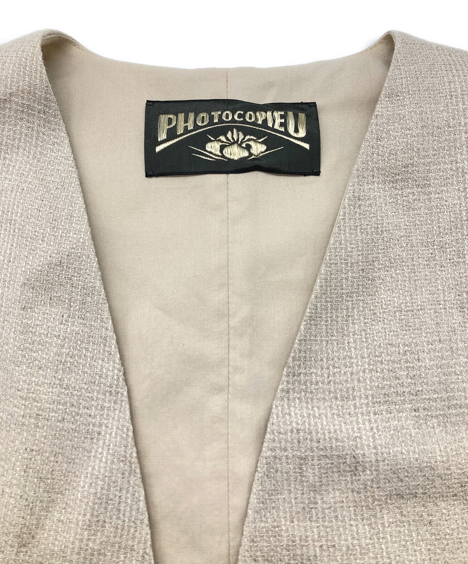 中古・古着通販】PHOTOCOPIEU (フォトコピュー) VAREUSEベスト 