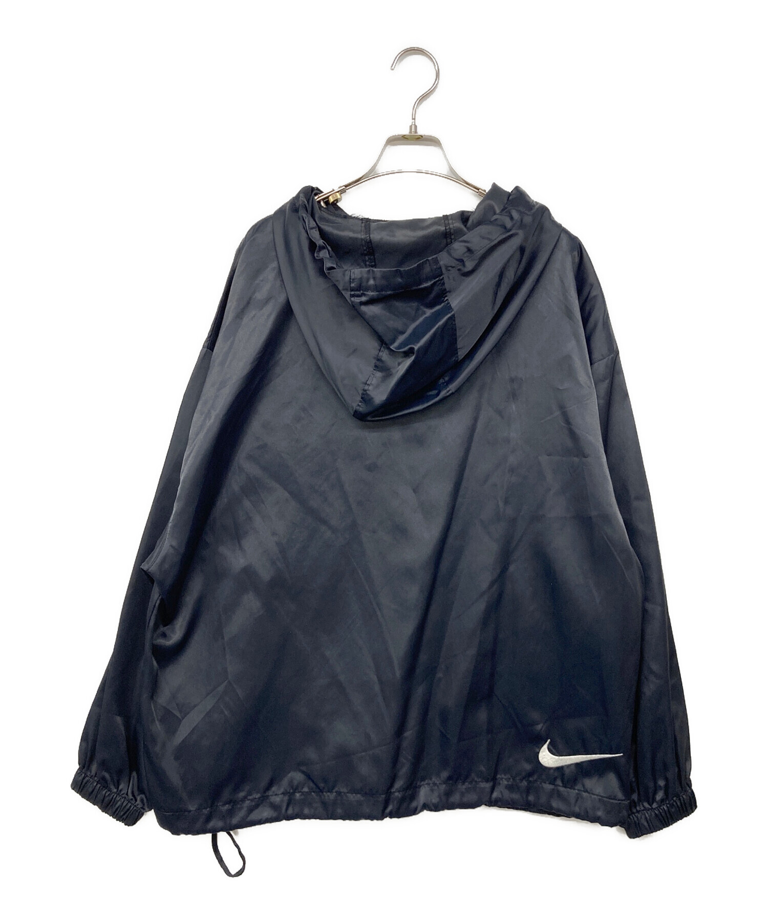 中古・古着通販】NIKE (ナイキ) ナイロンパーカー ネイビー サイズ:M 
