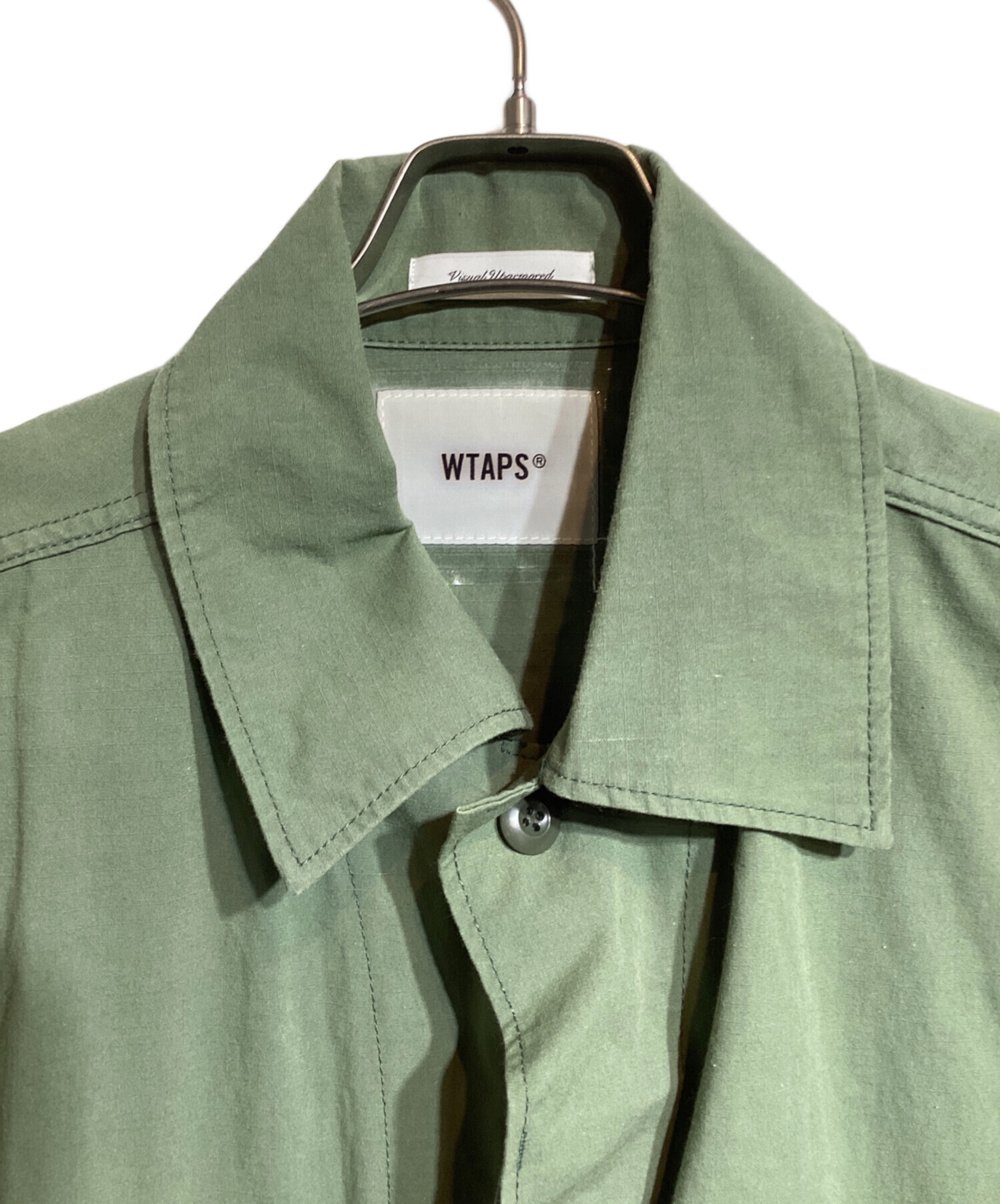 中古・古着通販】WTAPS (ダブルタップス) RIPSTOP SHIRT L/S NYCO