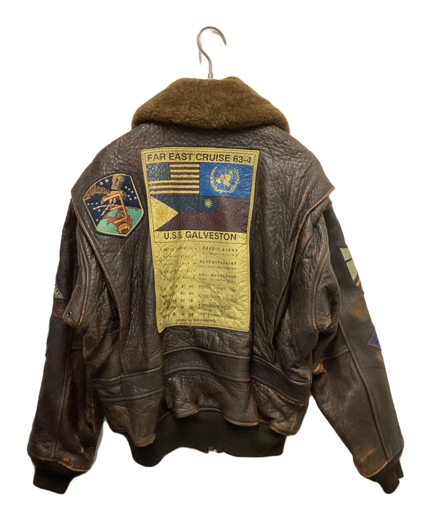 中古・古着通販】AVIREX (アヴィレックス) G-1フライトレザー