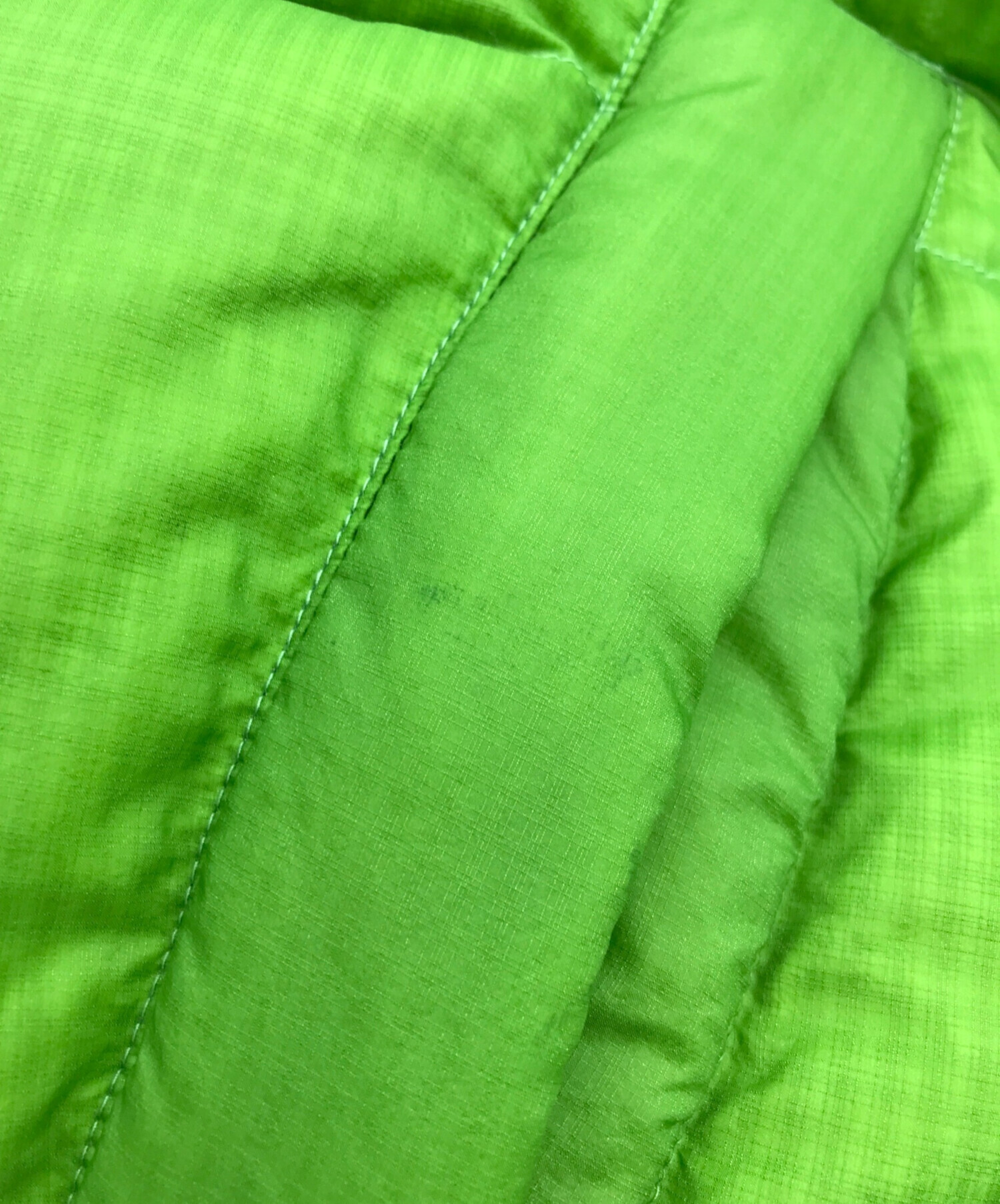 中古・古着通販】URU (ウル) DOWN VEST グリーン サイズ:2｜ブランド