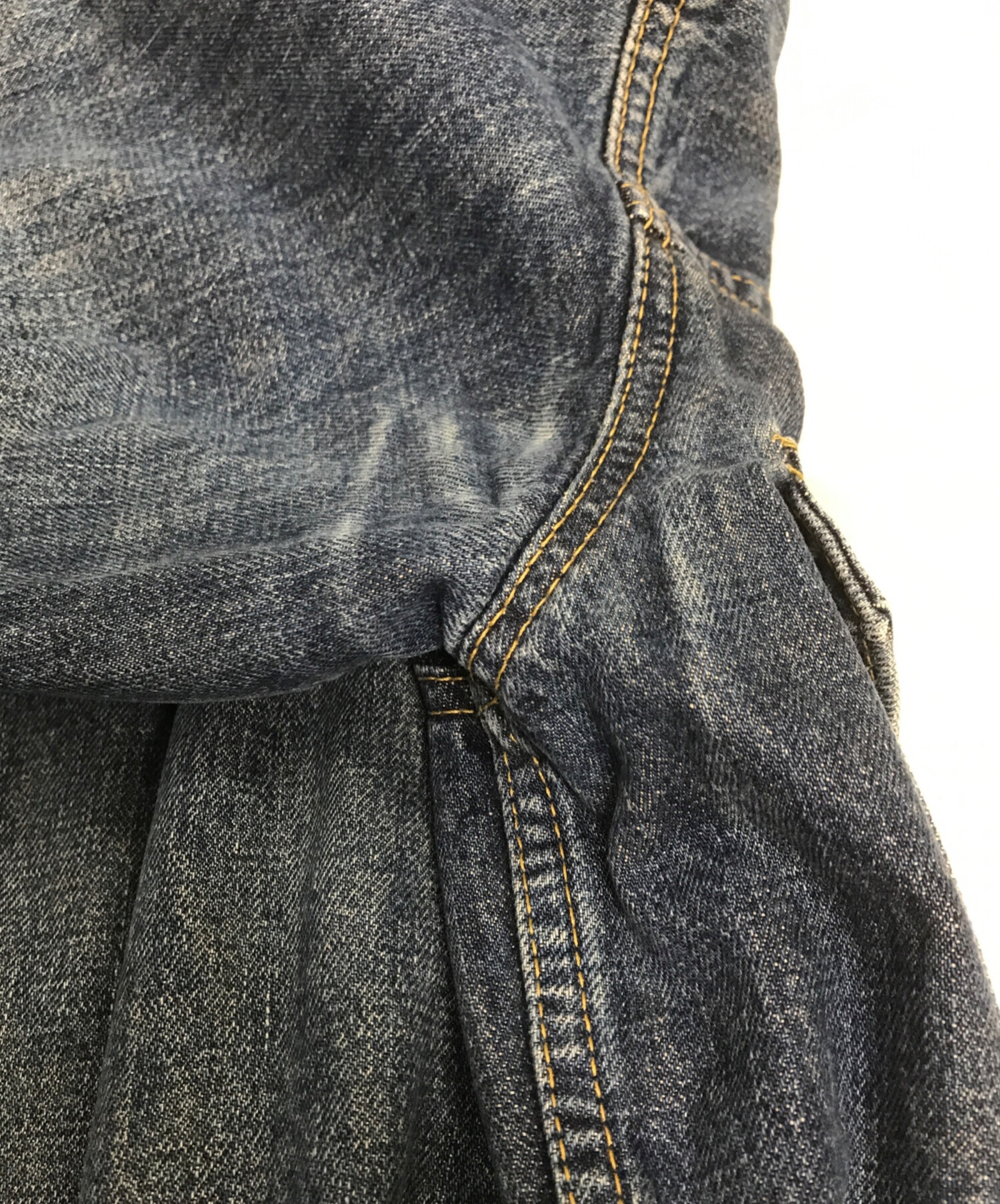 希少 ANGLOMANIA デニム チェック 古着 中古・古着通販】LEVI'S (リーバイス) 復刻2ndデニムジャケット