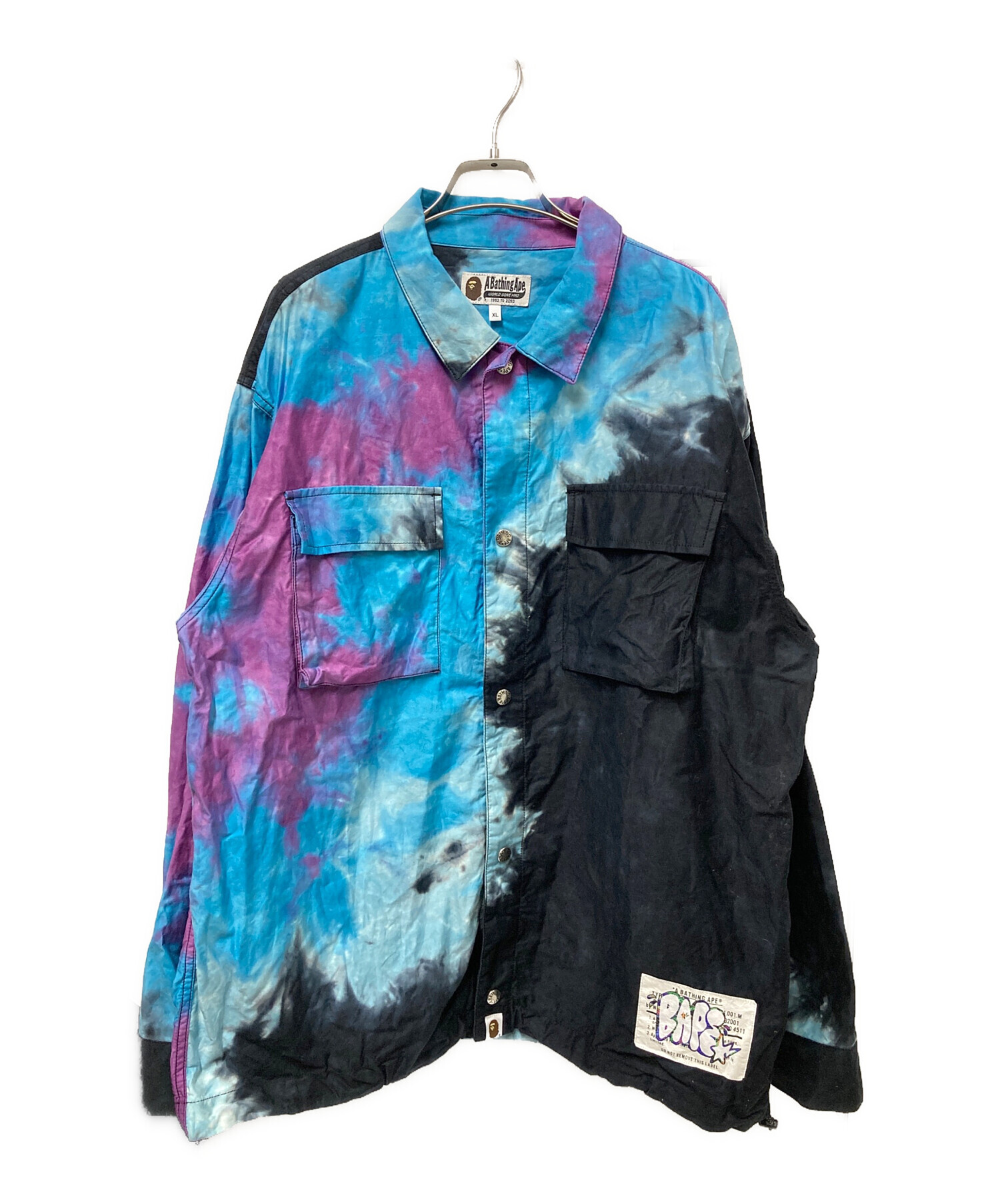 中古・古着通販】A BATHING APE (アベイシングエイプ) TIE DYE RELAXED 