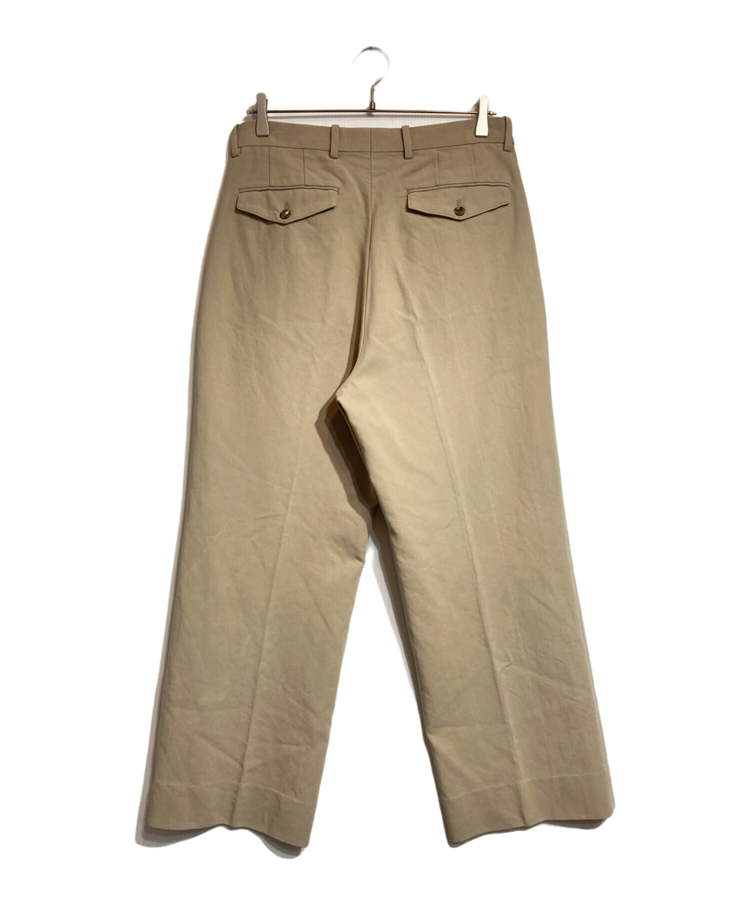 AURALEE HardTwist DoubleCloth WideSlacks auralee HARD TWIST DOUBLE