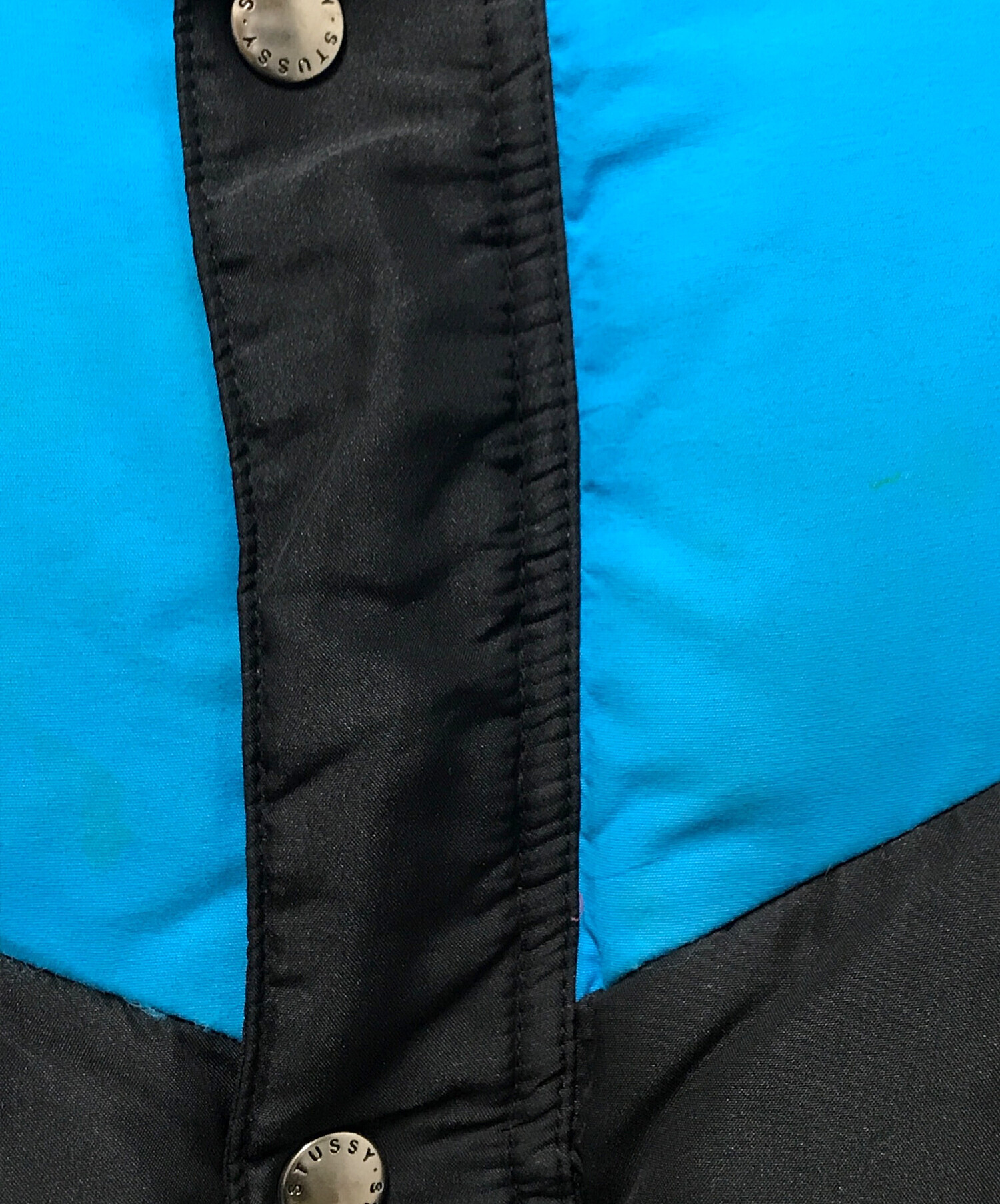 中古・古着通販】stussy (ステューシー) 00'Sバイカラーダウン