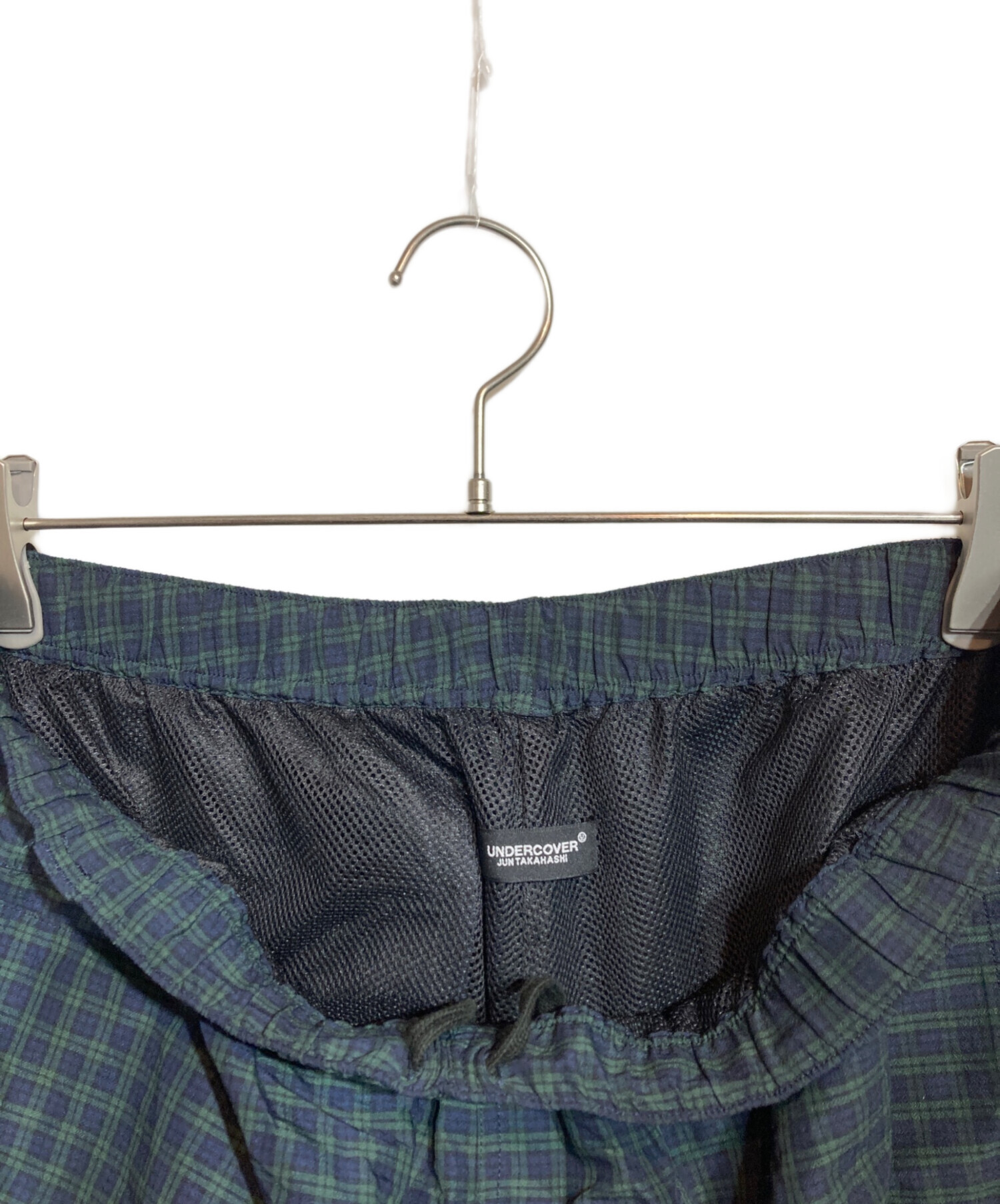 即完売アンダーカバー UNDERCOVER 2002年 カーゴチェックパンツ L 新品 GU UNDERCOVER ジップポケットパンツ チェック アンダーカバー L