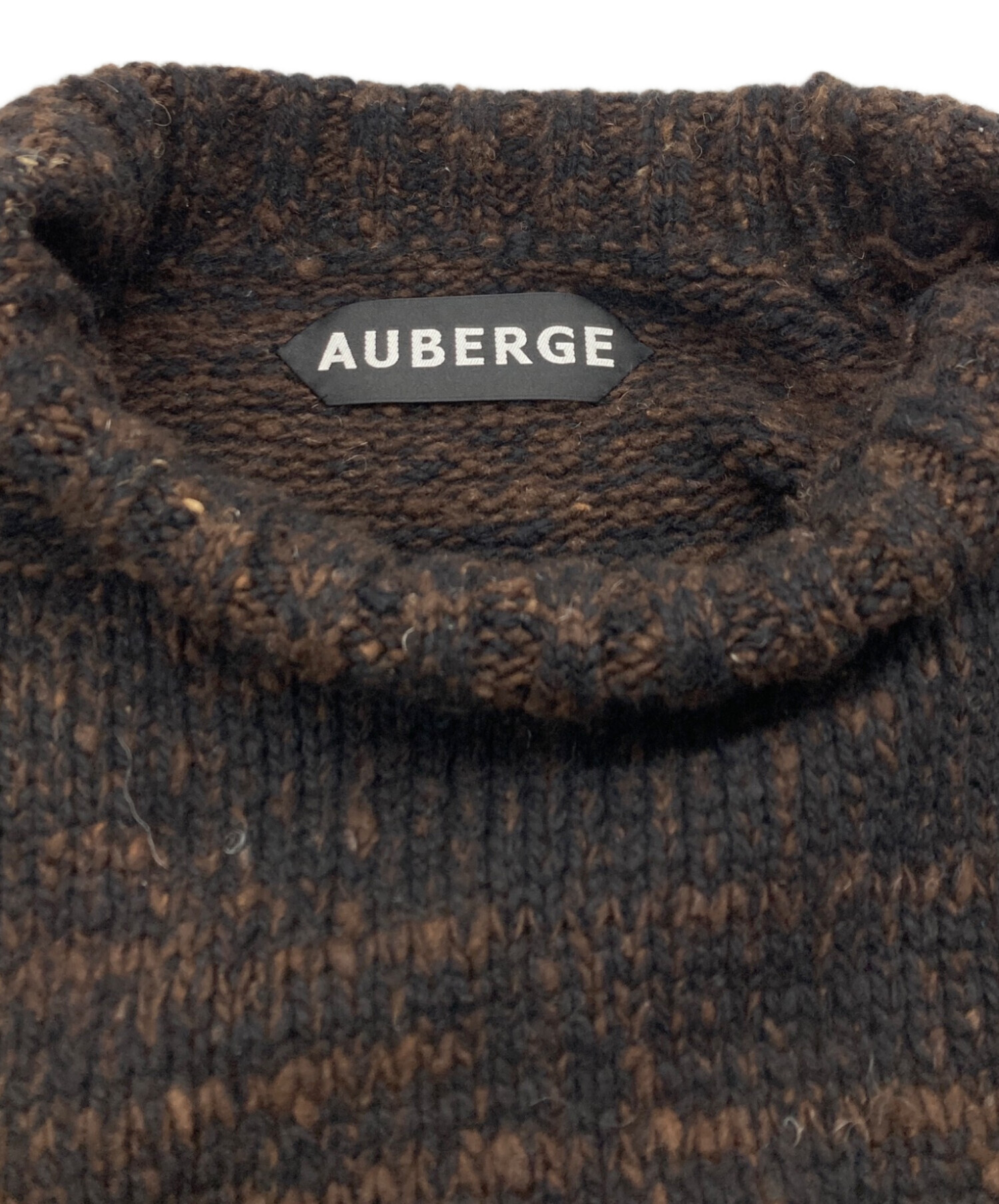 中古・古着通販】AUBERGE (オーベルジュ) CA NEST カシミヤ混ニット