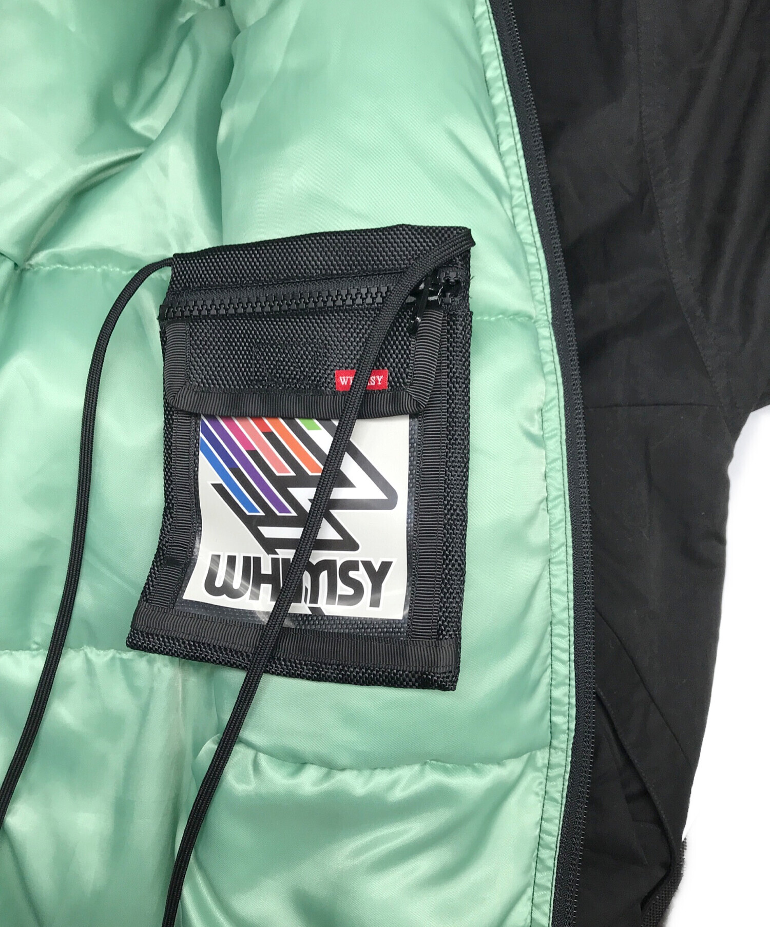 中古・古着通販】WHIMSY (ウィムジー) SNOW MAN JACKET ブラック