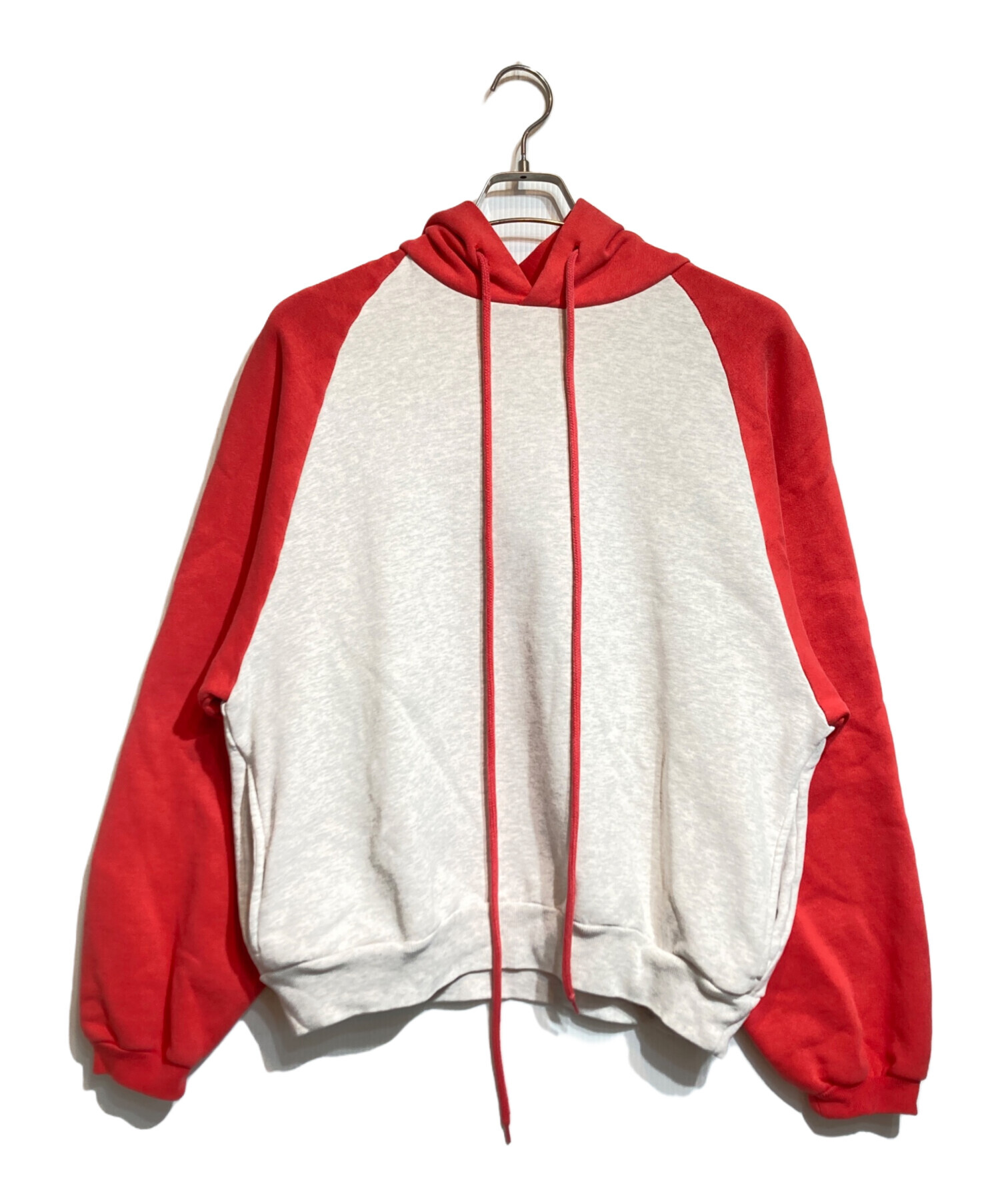 中古・古着通販】ERL (イーアールエル) バイカラーラグランスリーブ 