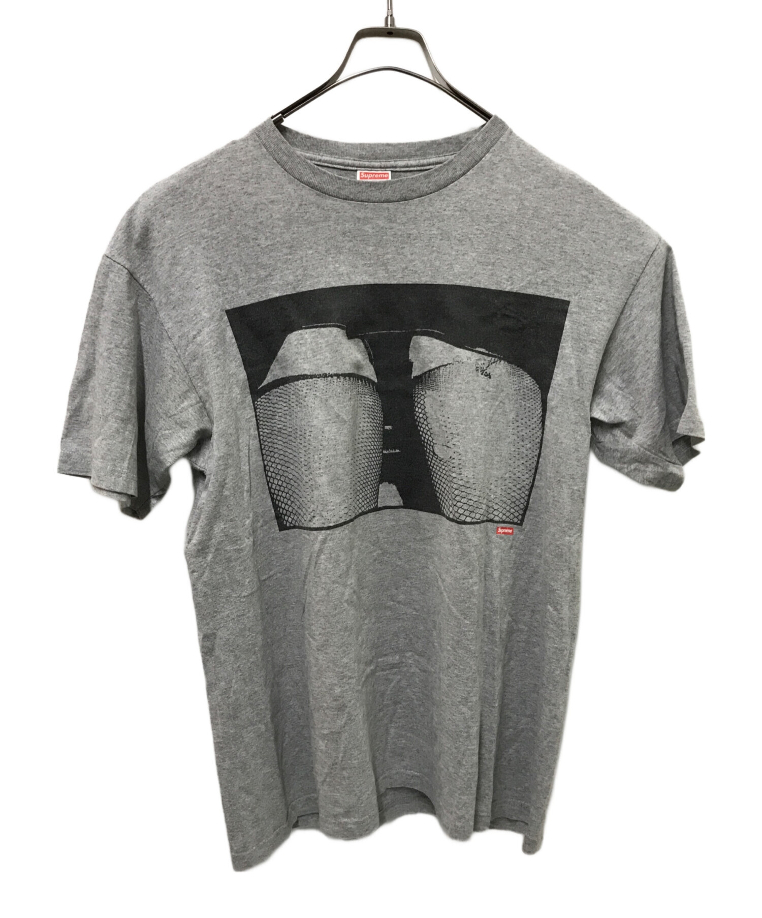 2840 U【超希少モデル】シュプリーム☆クリーパーロゴ Ｔシャツ グレー 試着のみ ~Supreme~ Tシャツ XL シュプリーム 希少 レアアイテム