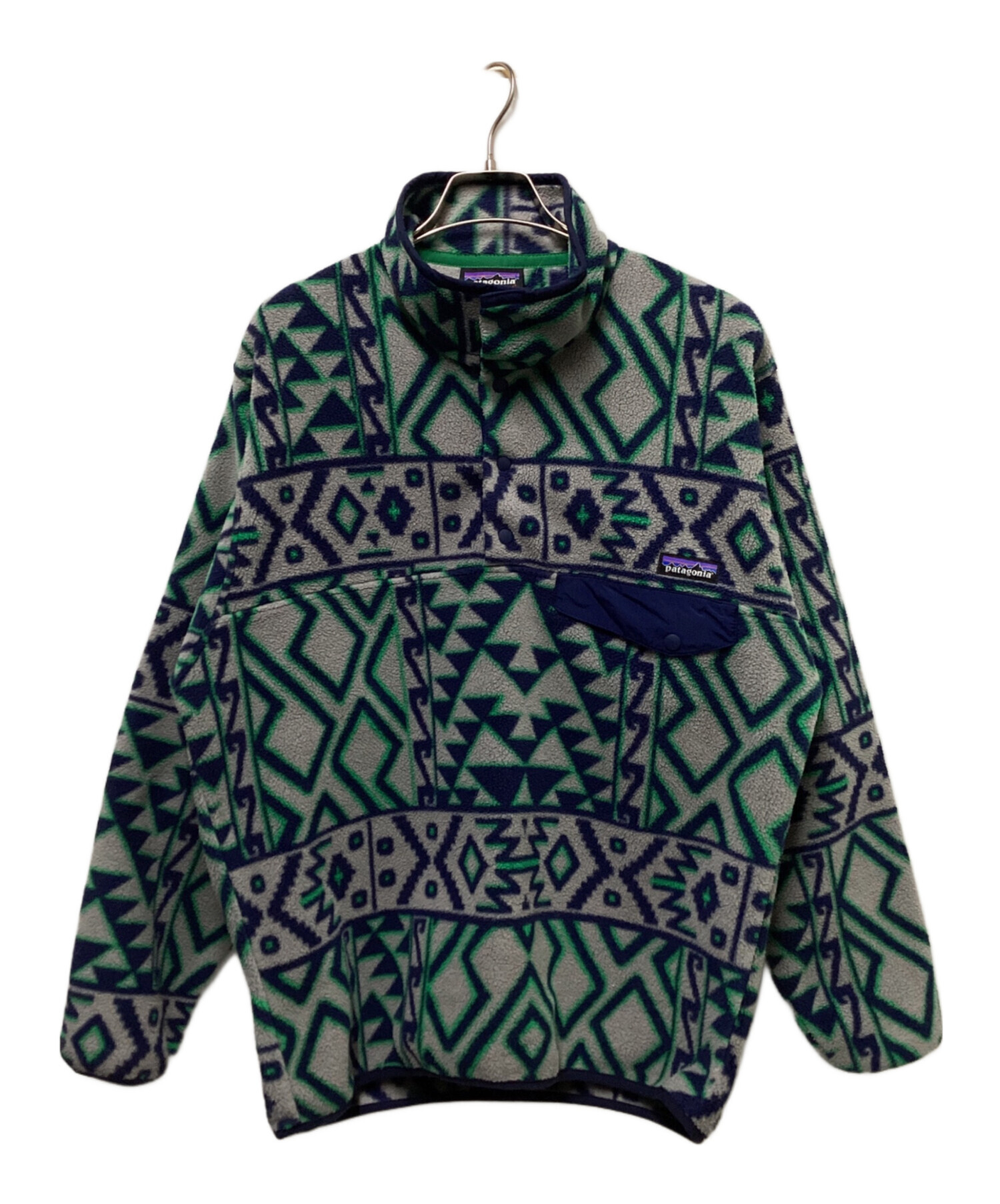 12年製 patagonia パタゴニア シンチラ フリース ネイティブ柄 中古・古着通販】Patagonia (パタゴニア) ネイティブ柄シンチラ
