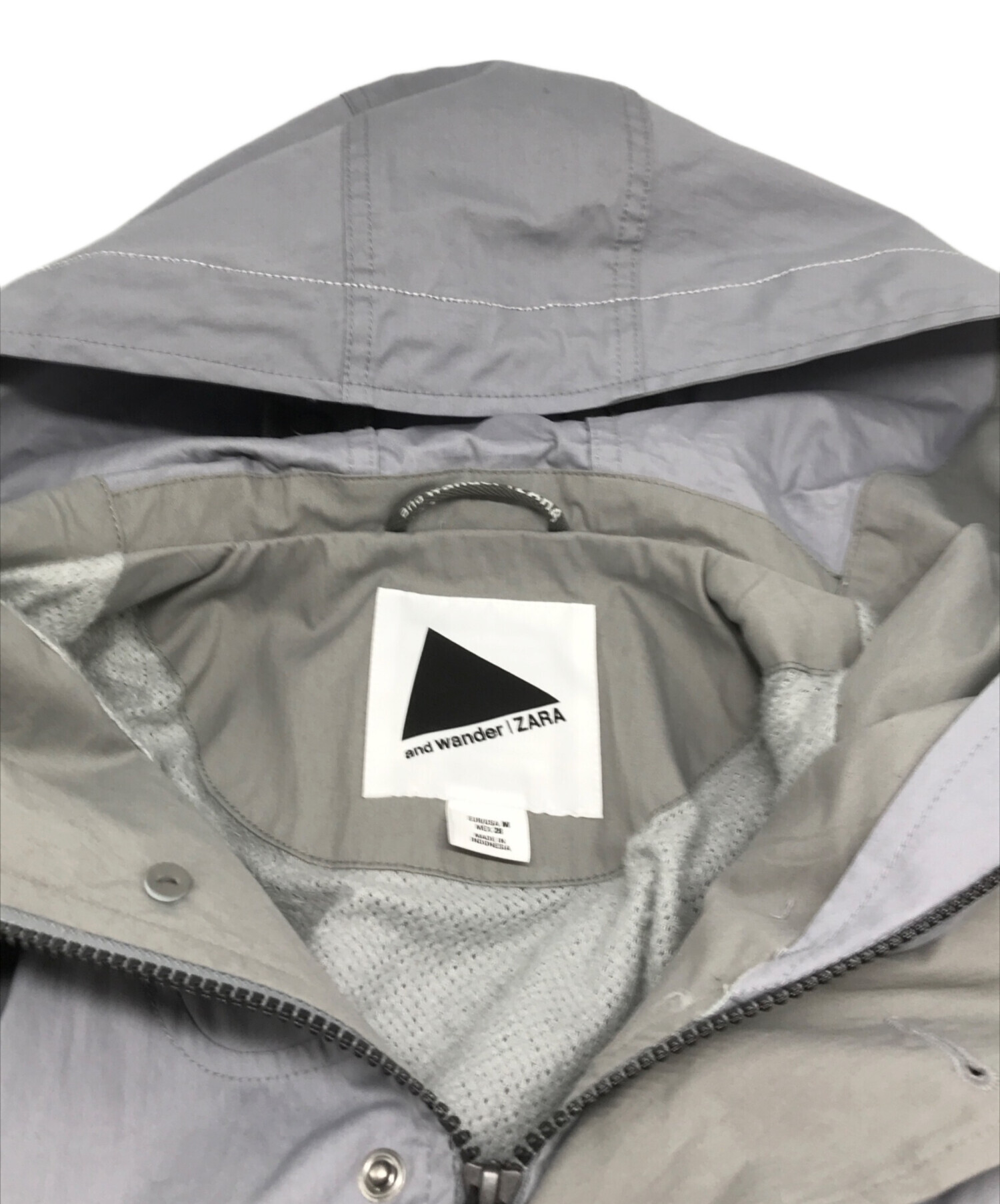 中古・古着通販】ZARA (ザラ) and wander (アンドワンダー) フーデッド