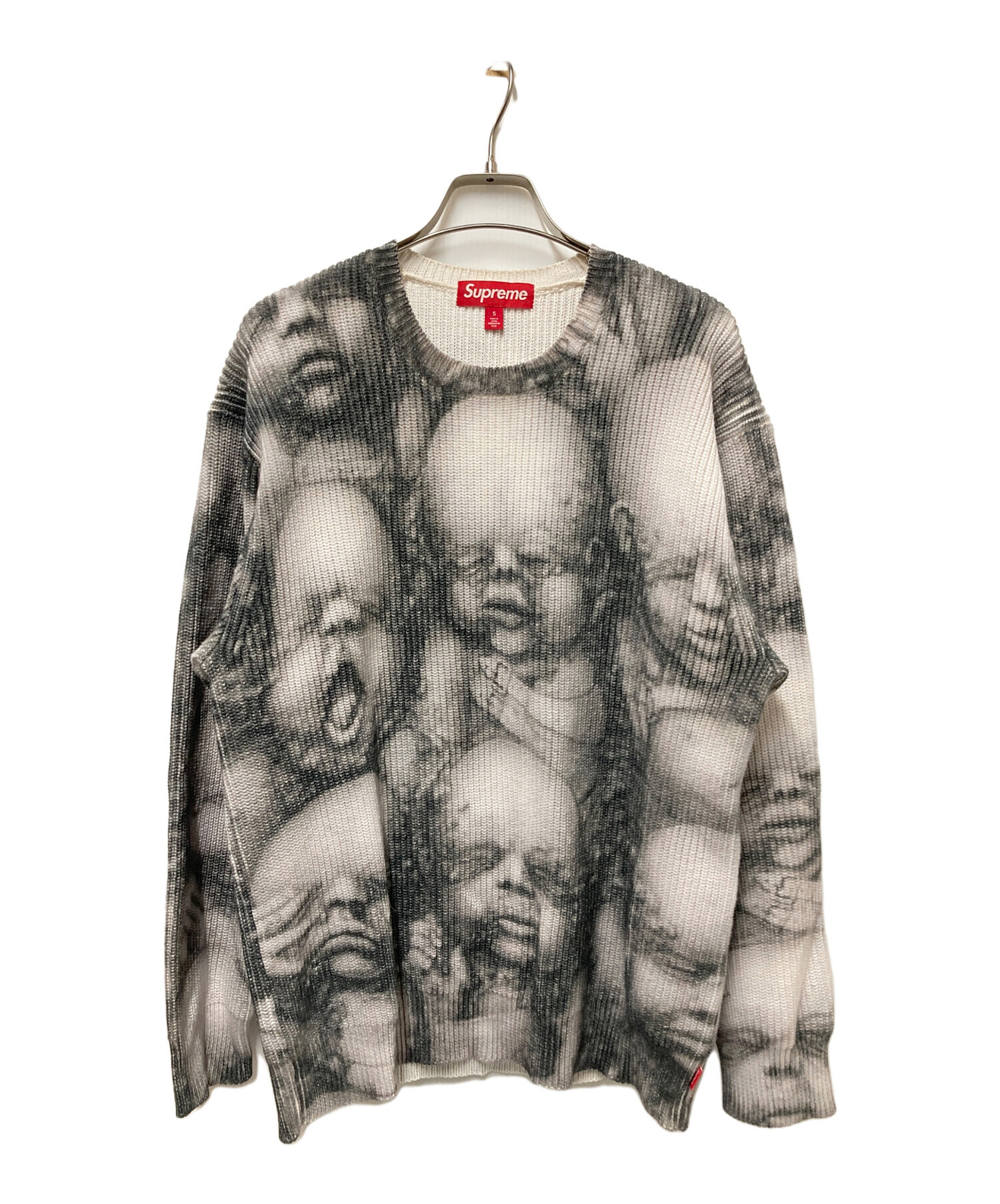 中古・古着通販】SUPREME (シュプリーム) H.R. Giger Sweater グレー 