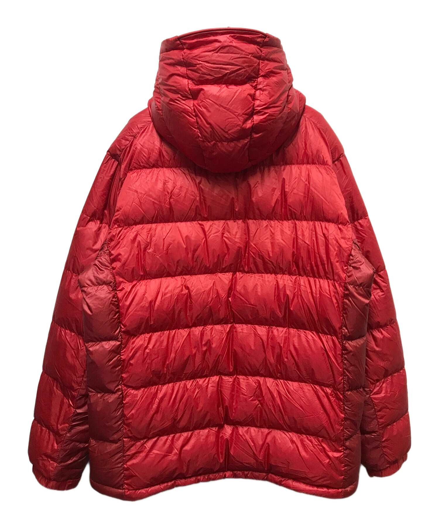 モンベル アルパイン ダウンパーカ ダウンジャケット レッド 赤 M 中古・古着通販】mont-bell (モンベル) アルパイン ダウンパーカ