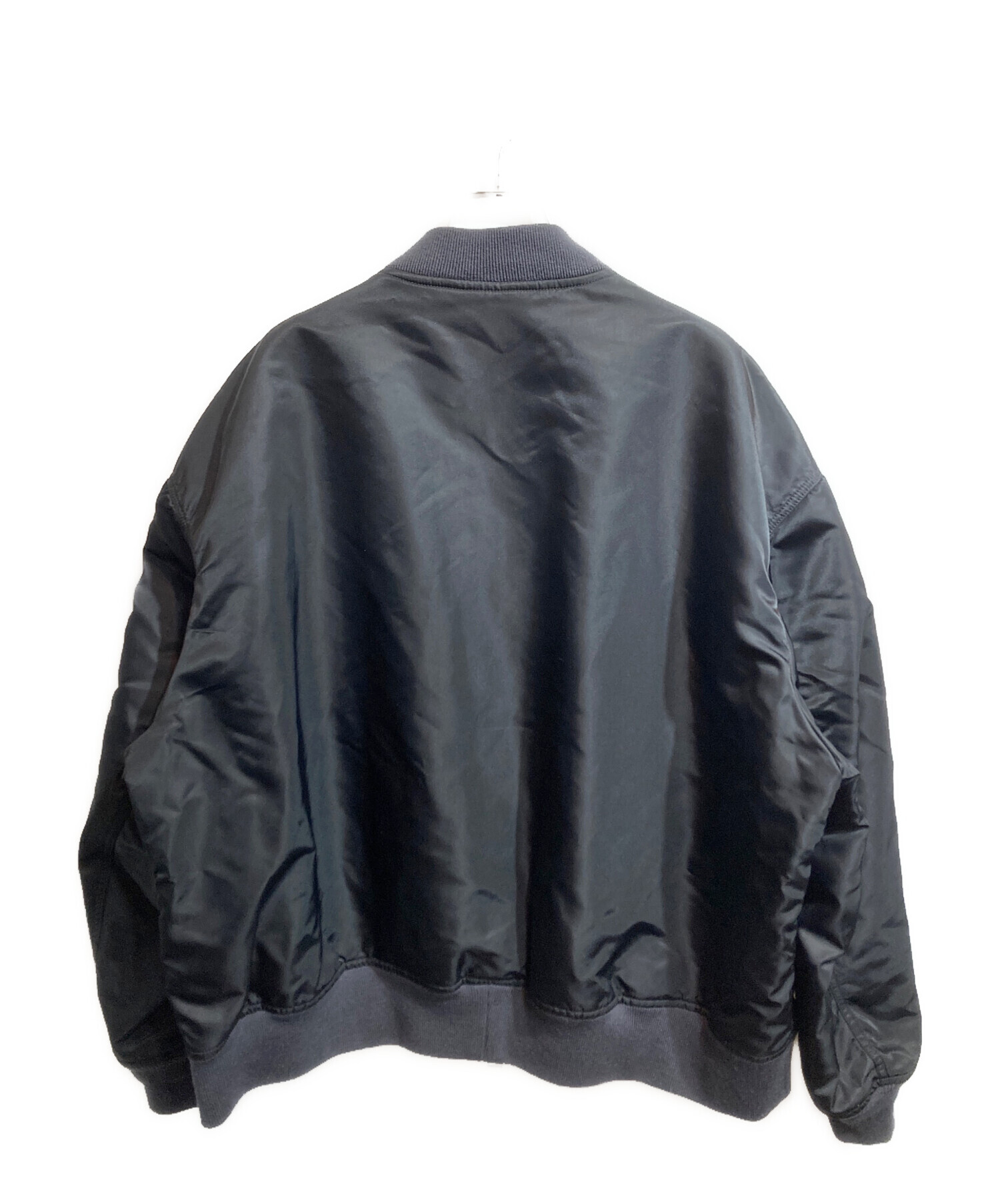 中古・古着通販】Name. (ネーム) NYLON TWILL MA-1 ブラック サイズ:2