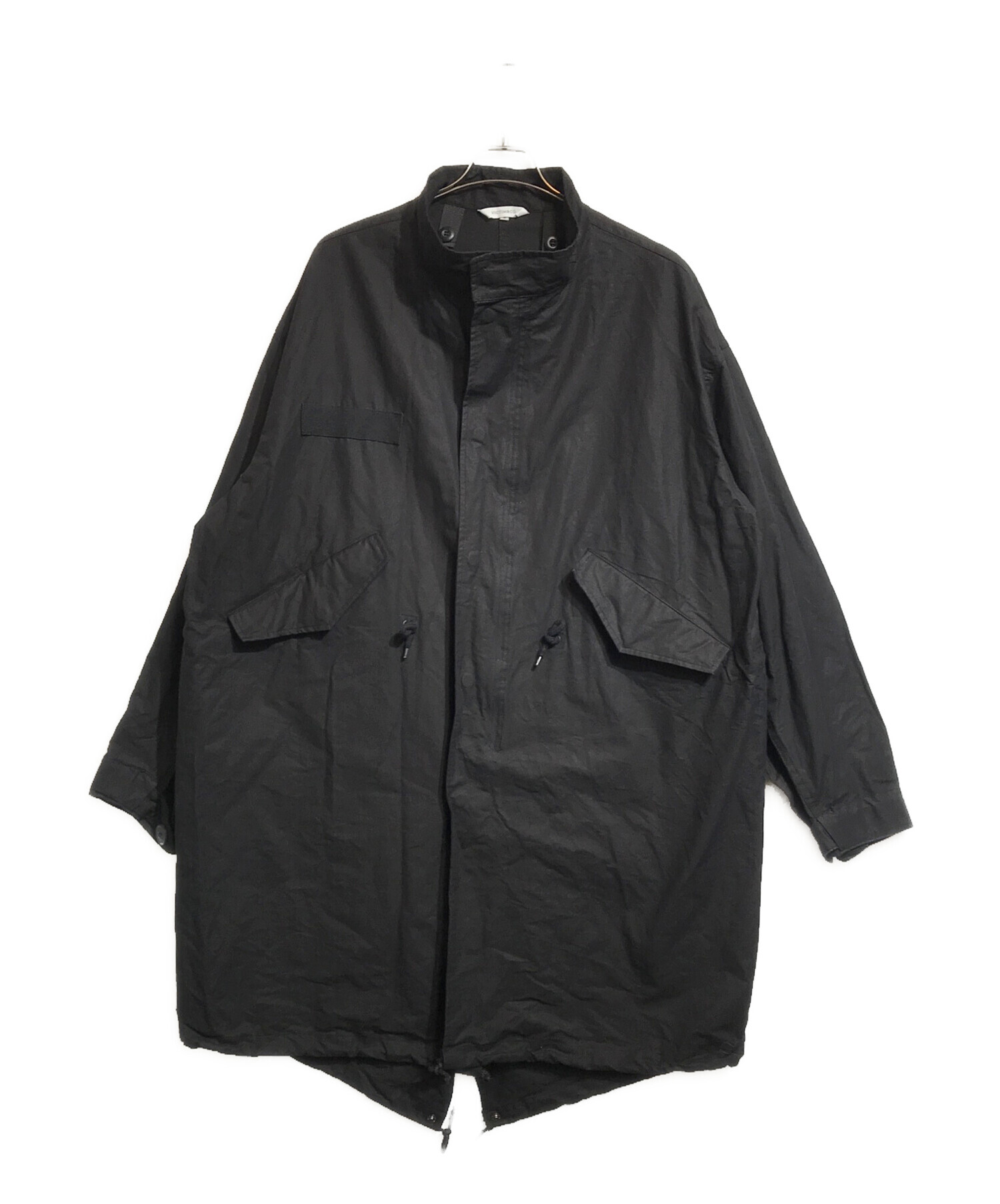 中古・古着通販】VICTIM (ヴィクティム) M-65 BIG COAT ブラック 