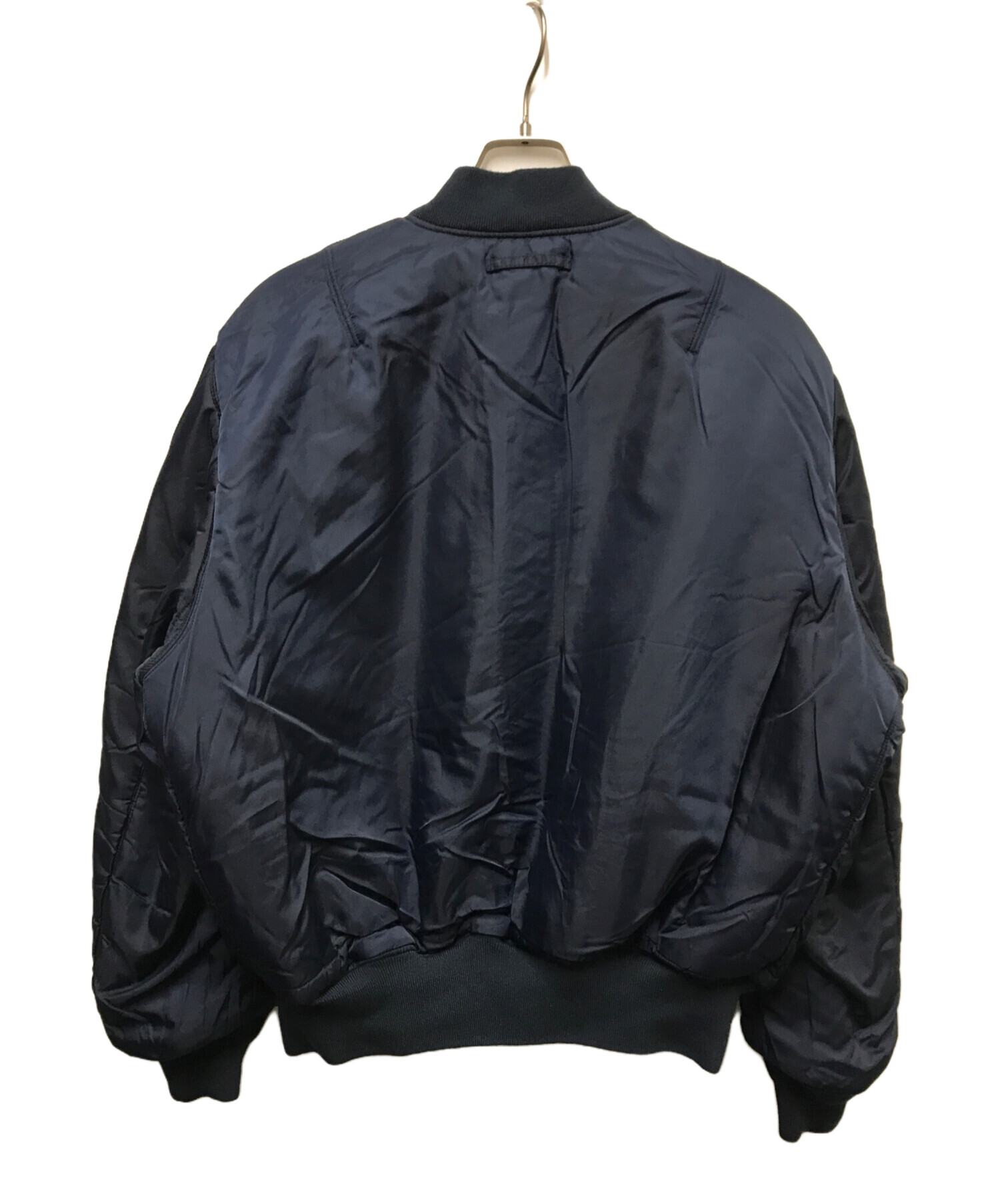 【メンズ中古】 アルファ MA-1 サイズ：M カラー：ブラック 中古・古着通販】ALPHA (アルファ) MA-1 SCRATCH CORE SPECフライト