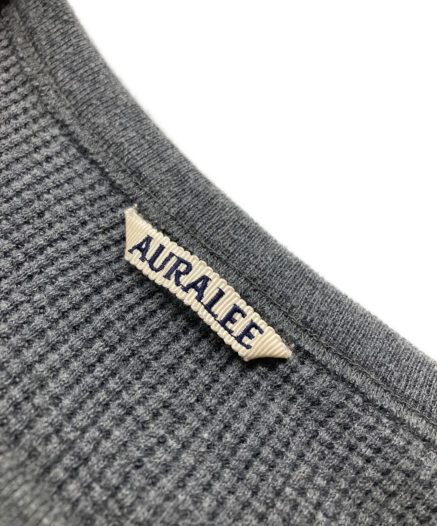 中古・古着通販】AURALEE (オーラリー) WOOL COTTON THERMAL P/O 