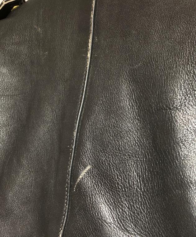 旧黒タグ VANSON モデル F 中古・古着通販】VANSON (バンソン) ダブルライダースジャケット