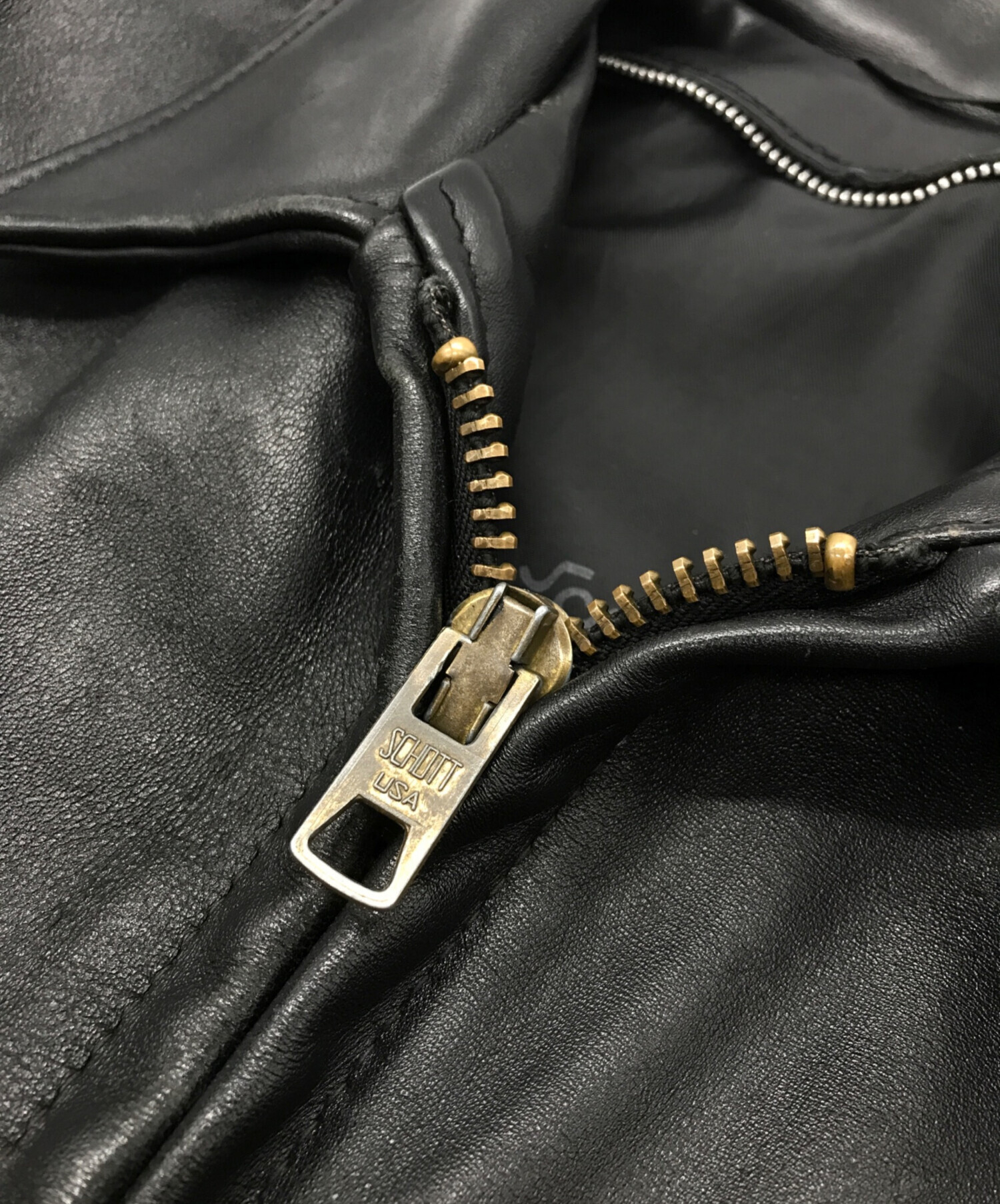 中古・古着通販】Schott (ショット) レザーシングルライダース