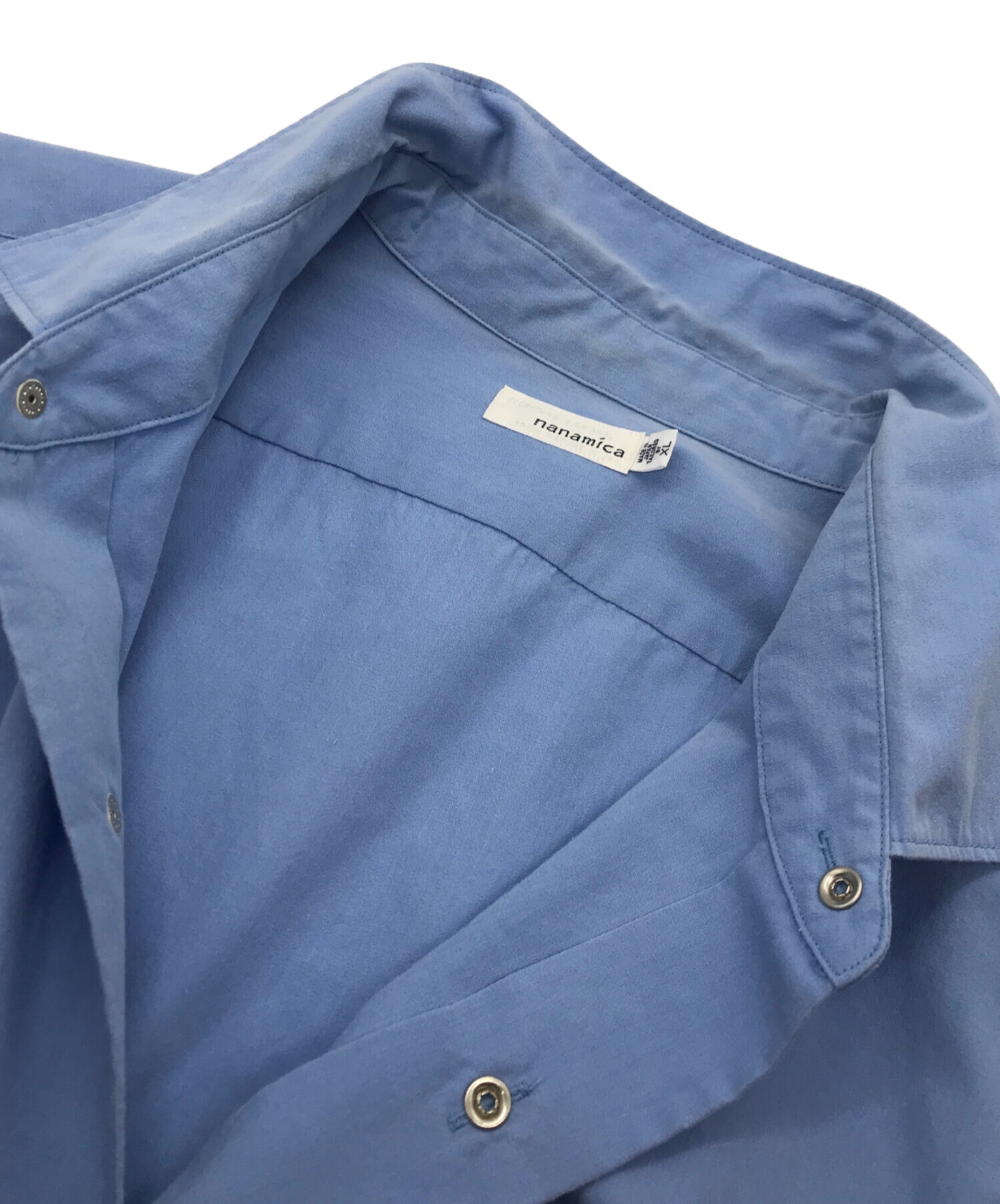 中古・古着通販】nanamica (ナナミカ) Regular Collar Wind Shirt 