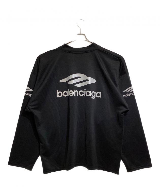 バレンシアガ　Balenciaga 3B Sports Icon ロングシャツ Balenciaga Men's 3B Sports Icon Ski Long-Sleeve T-Shirt
