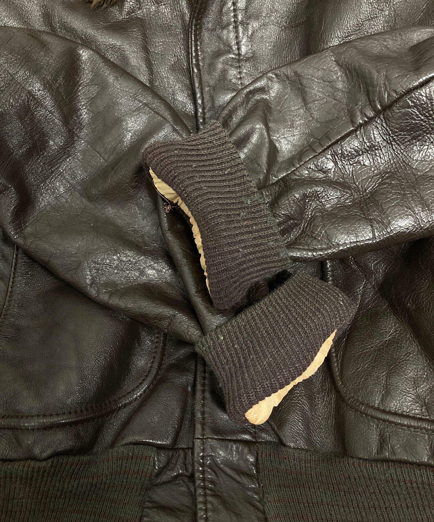 中古・古着通販】cooper (クーパー) G-1 フライトレザージャケット