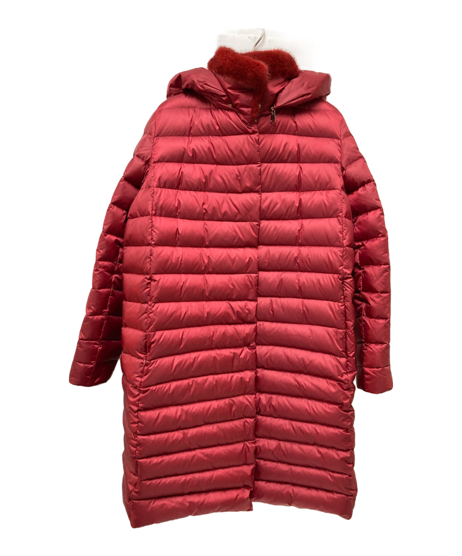 中古・古着通販】manzoni 24 (マンツォーニ24) ダウンコート レッド