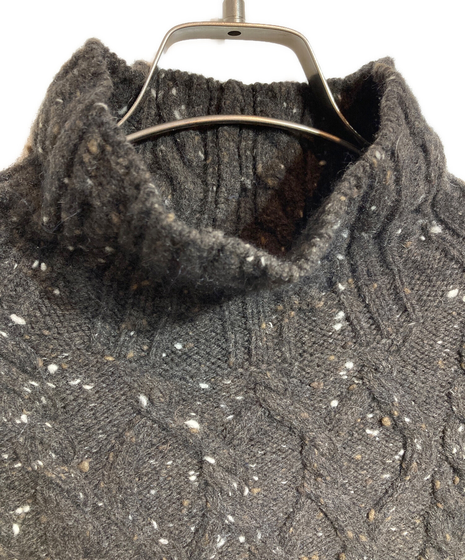 中古・古着通販】AURALEE (オーラリー) Wool Baby Alpaca Nepped Cable 