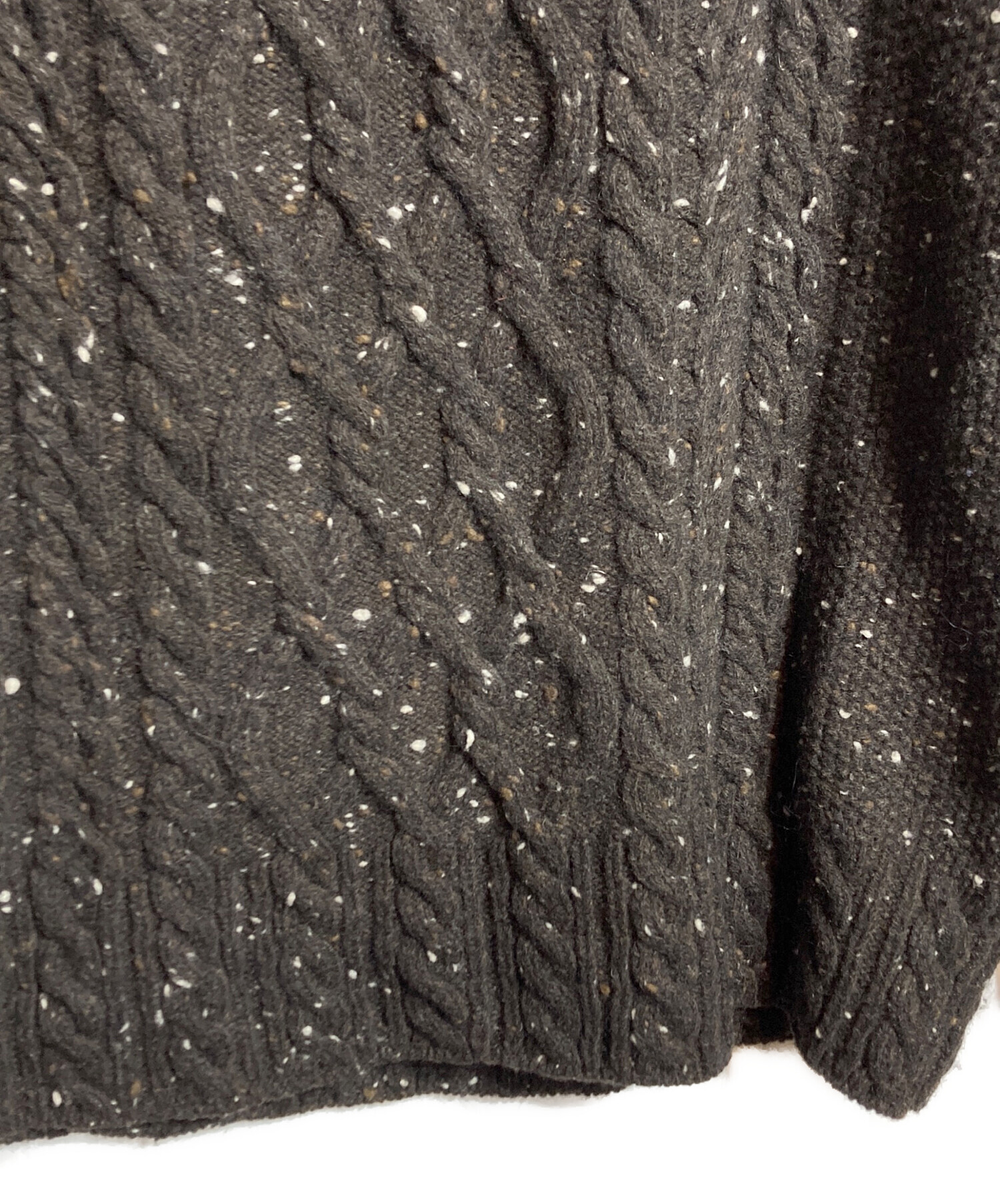中古・古着通販】AURALEE (オーラリー) Wool Baby Alpaca Nepped Cable 