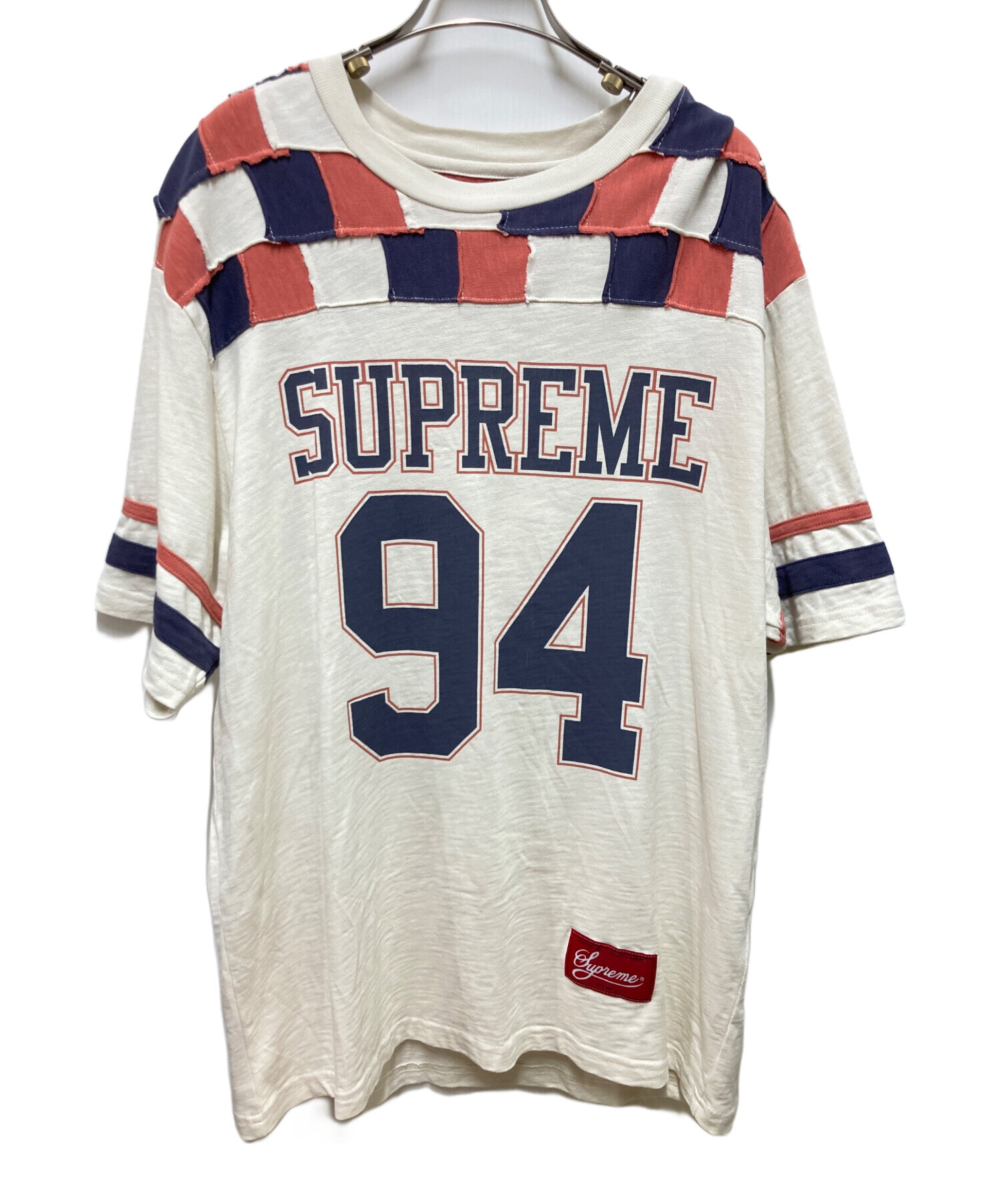 中古・古着通販】SUPREME (シュプリーム) Patchwork Yoke Football Top 