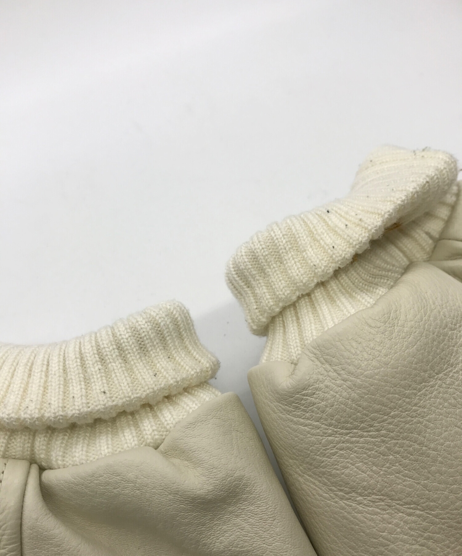 中古・古着通販】GOLF WANG (ゴルフワン) 袖レザー切替スタジャン 