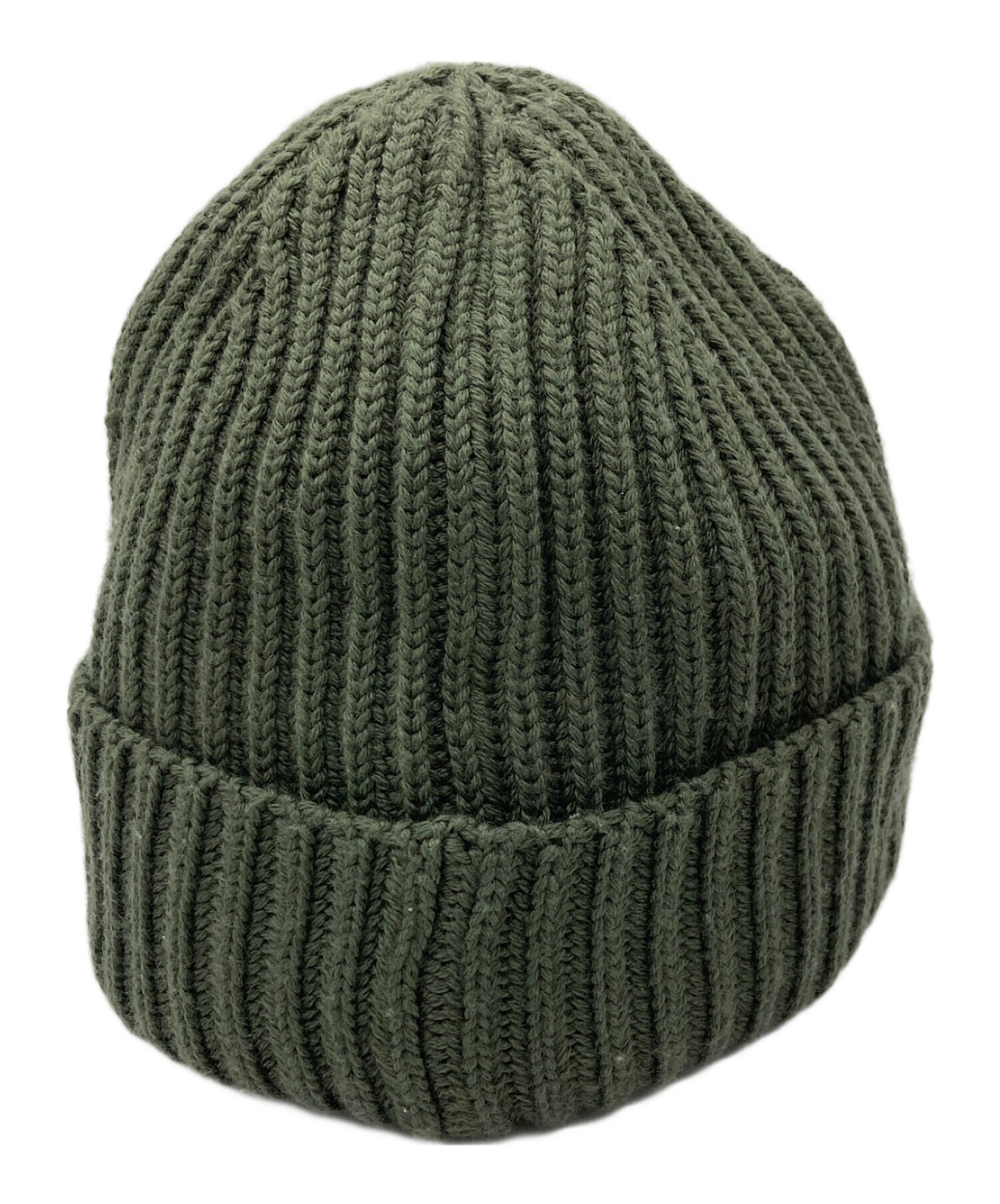 【新品　未使用】C.P. COMPANY Goggle ビーニー オリーブ 中古・古着通販】C.P COMPANY (シーピーカンパニー) Goggle ビーニー