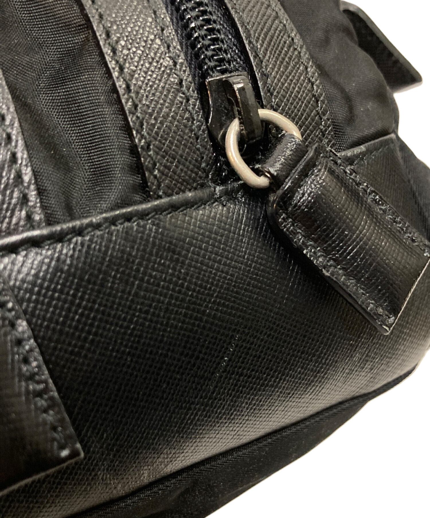 中古・古着通販】PRADA (プラダ) ナイロンダブルファスナーセカンド 