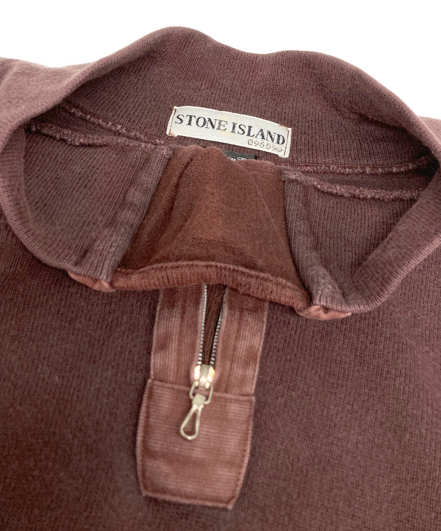 中古・古着通販】STONE ISLAND (ストーンアイランド) ハーフジップ 