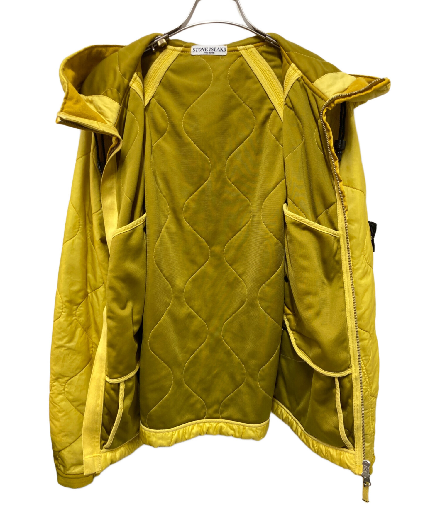 STONE ISLANDウールジャケット アルパカ混 Lサイズ イエロー